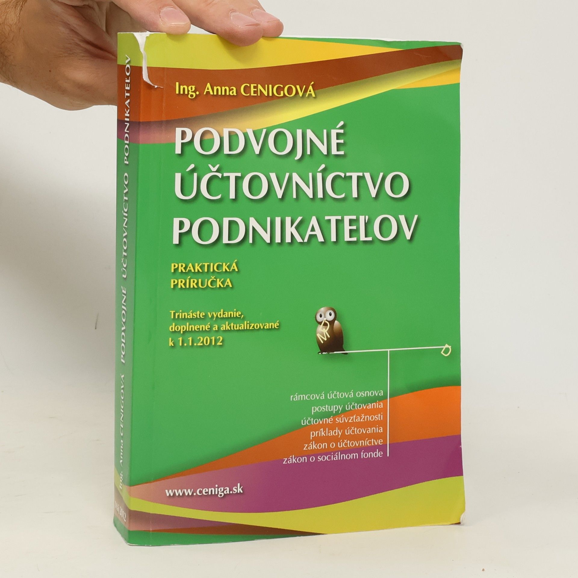 Anna Cenigová Podvojné účtovníctvo podnikateľov