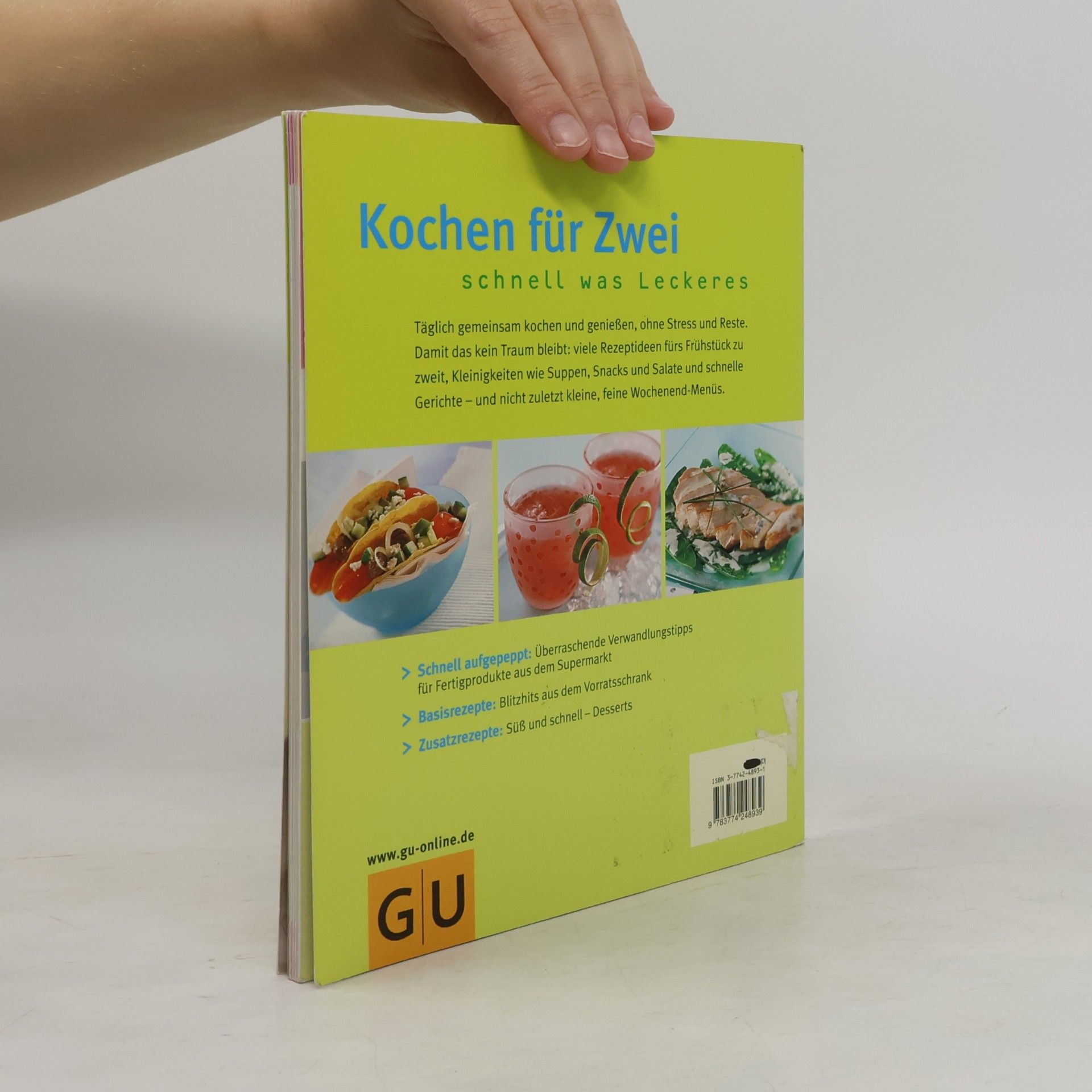 Cornelia Adam Kochen für zwei