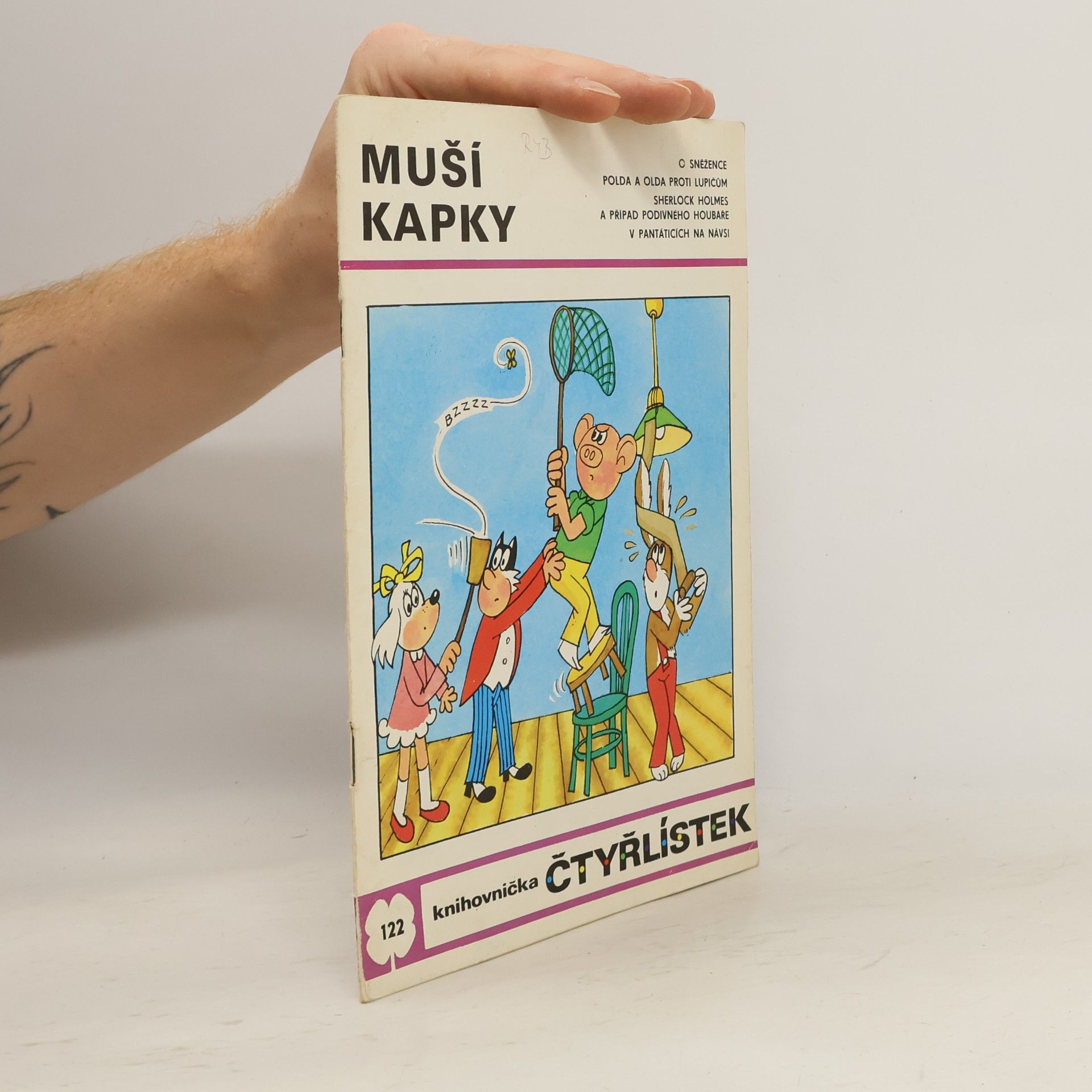 Ljuba Štíplová Čtyřlístek 122. Muší kapky