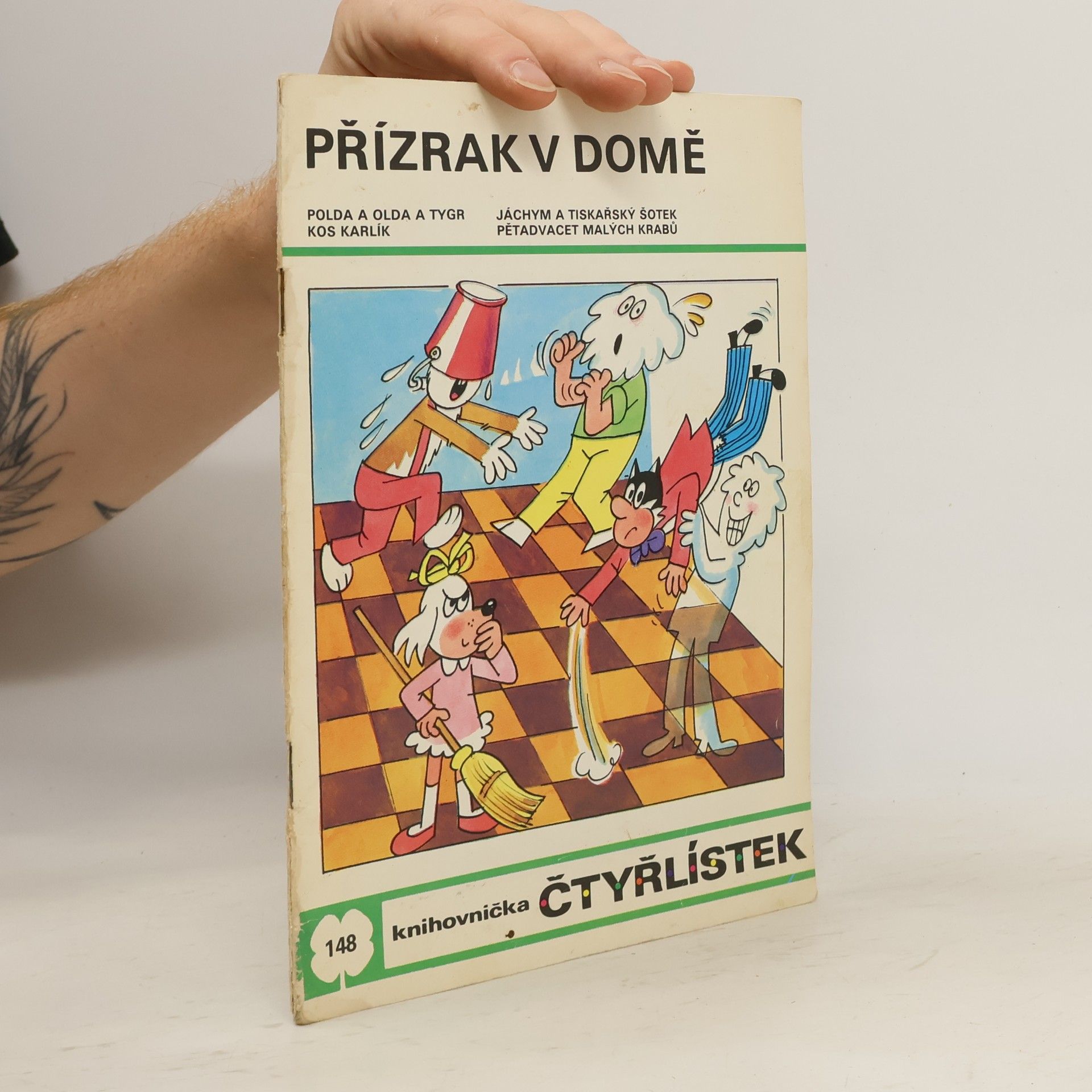 Ljuba Štíplová Čtyřlístek 148. Přízrak v domě