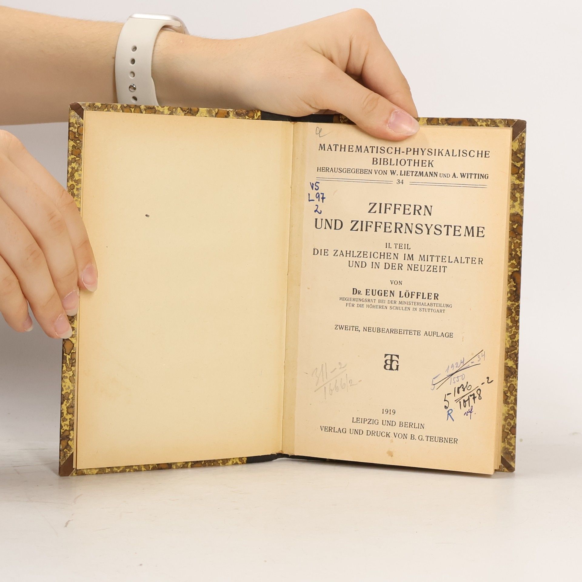 Eugen Loffler Ziffern und Ziffernsysteme