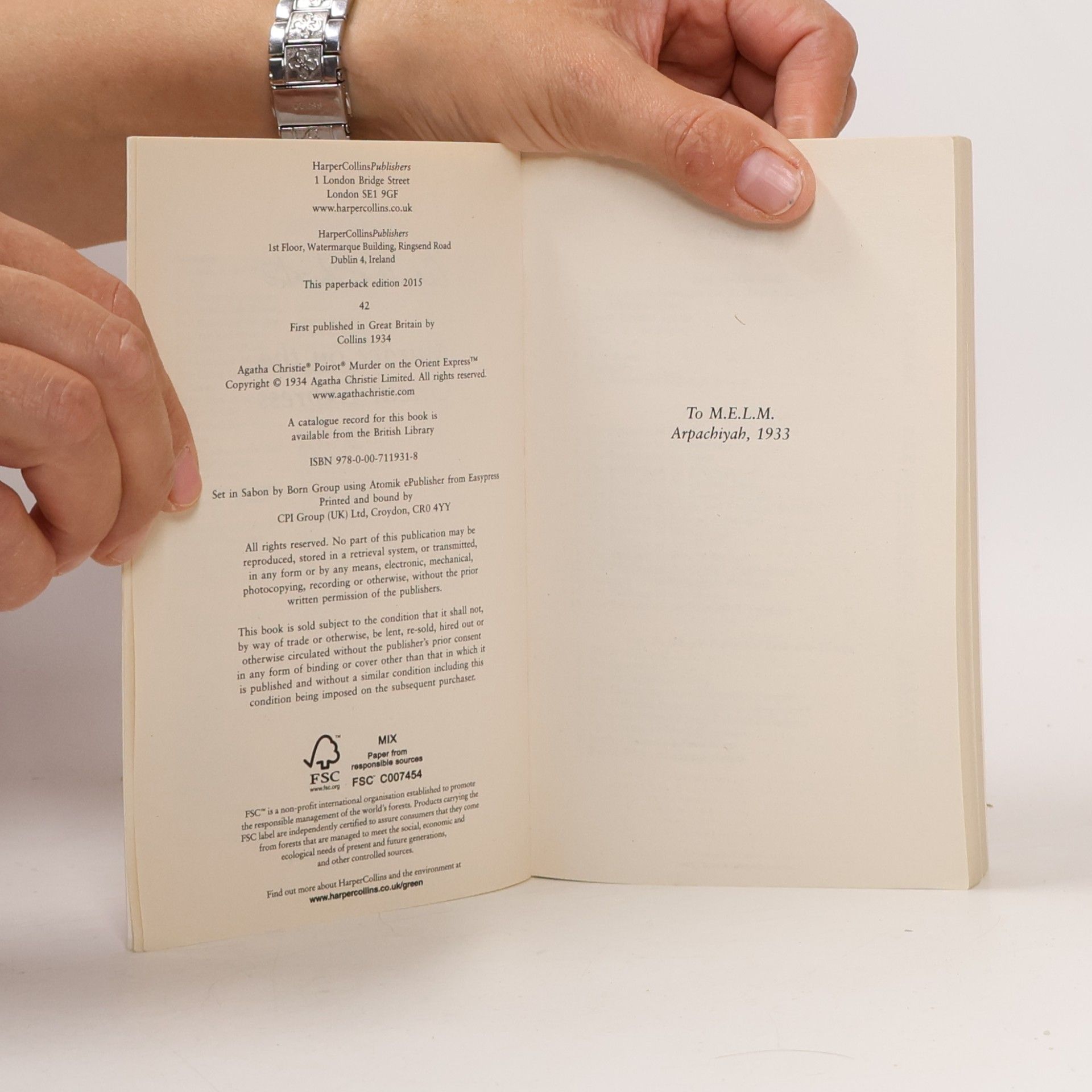 Agatha Christie Murder on the Orient Express
