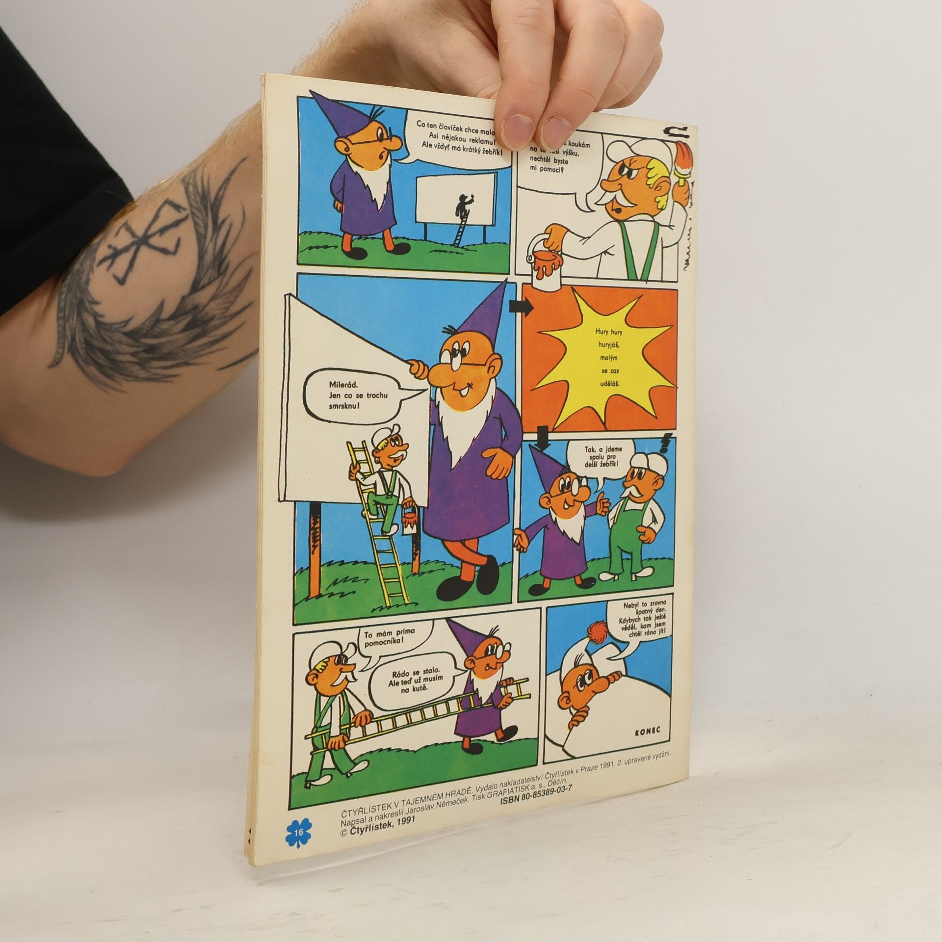 Autorenkollektiv Čtyřlístek v tajemném hradě