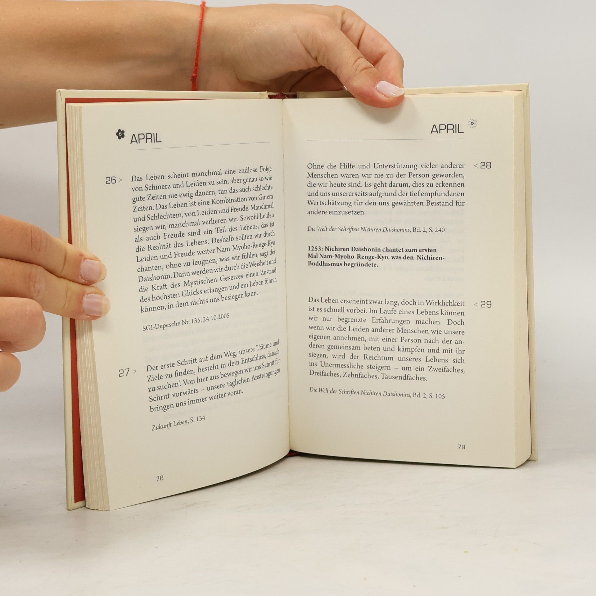 Daisaku Ikeda Tägliche Ermutigung