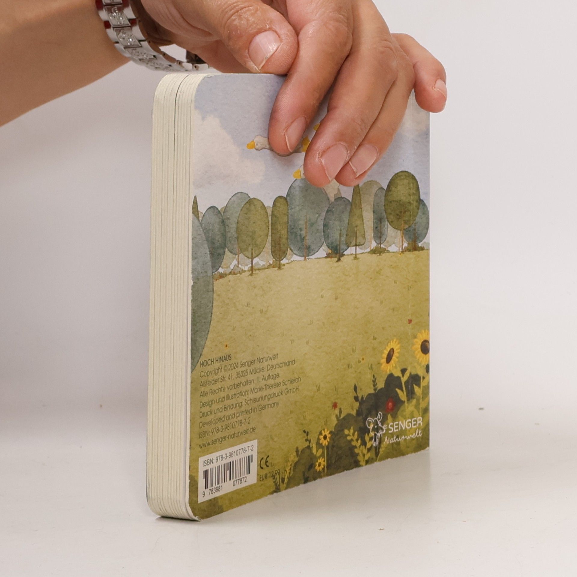 Marie-Therese Schleich Senger Naturwelt – Senger erzählt: Hoch hinaus | Bilderbuch über Träume und Freundschaft | Vorlesebuch für kleine und große Leser