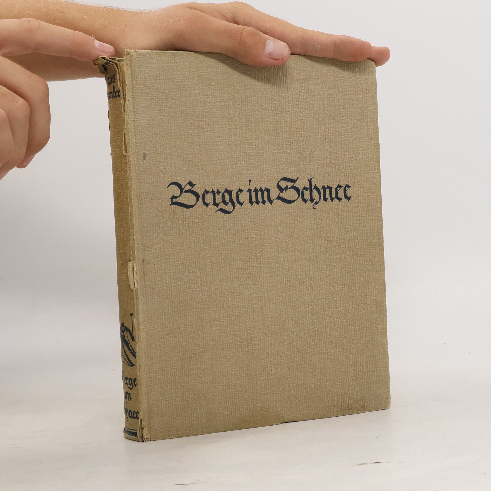 Luis Trenker Berge im Schnee. Das Winterbuch