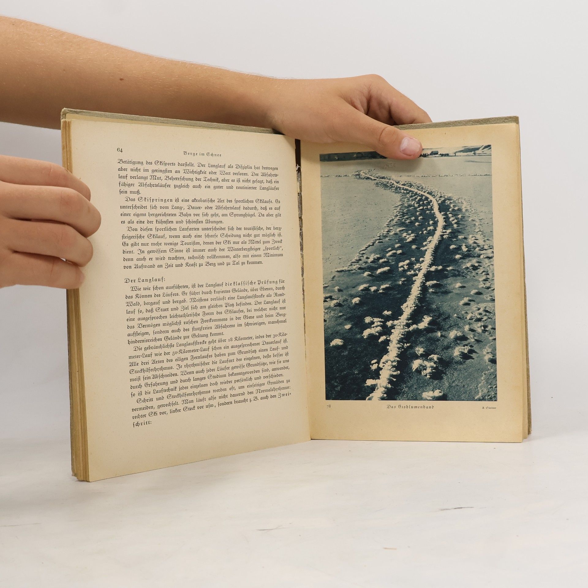 Luis Trenker Berge im Schnee. Das Winterbuch