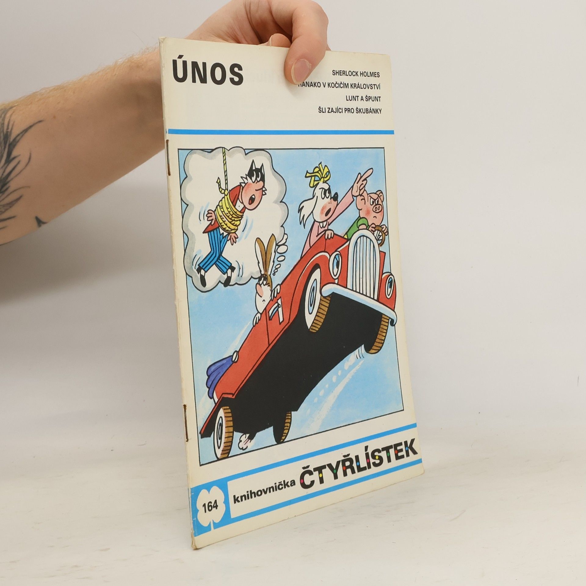 Ljuba Štíplová Čtyřlístek 164. Únos