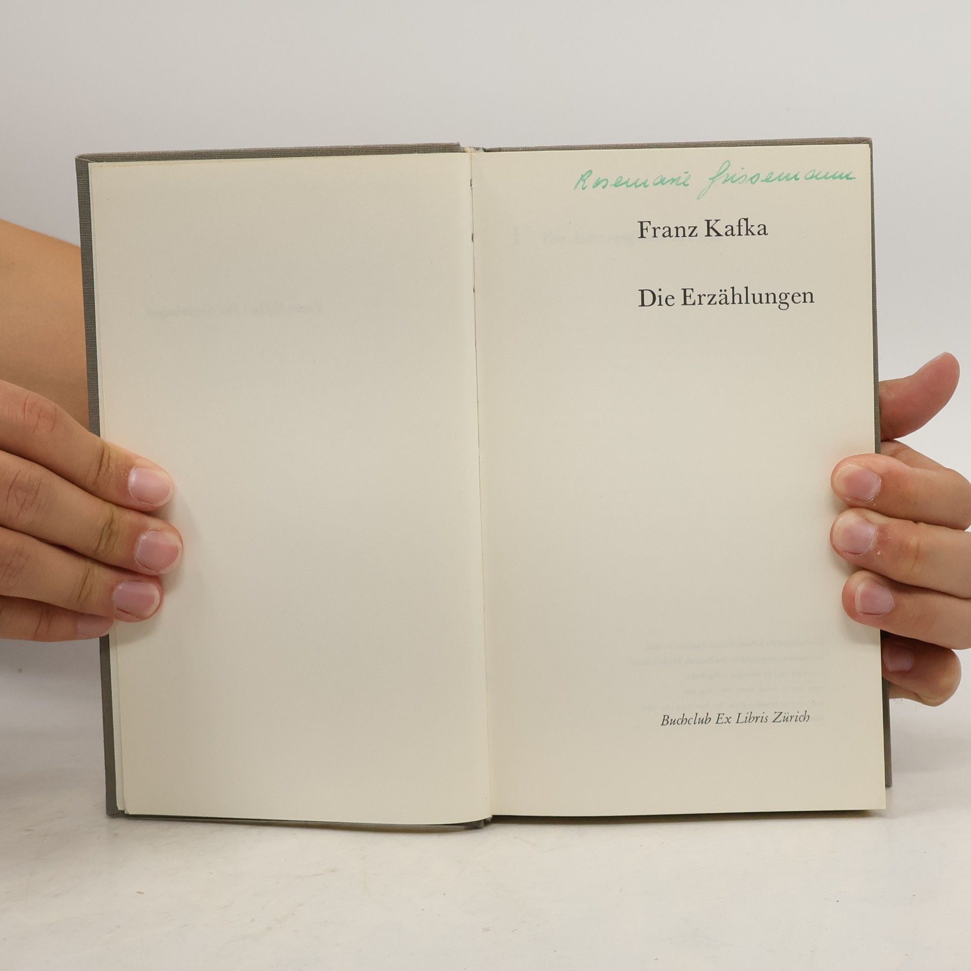 Franz Kafka Die Erzählungen