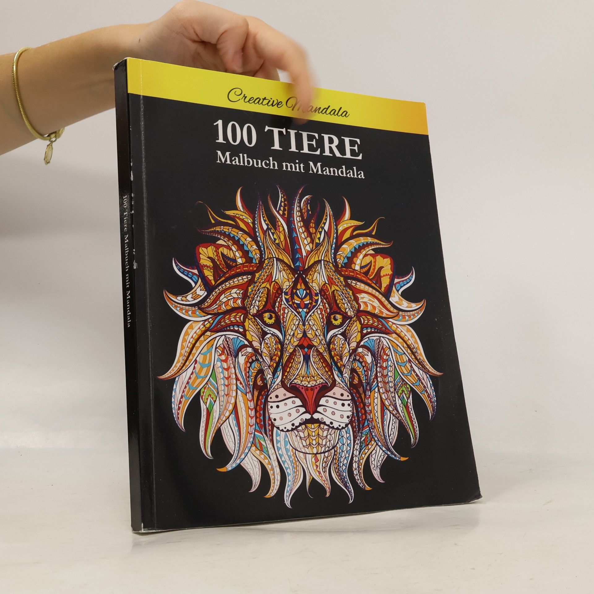 Creative Mandala 100 Tiere Malbuch mit Mandala