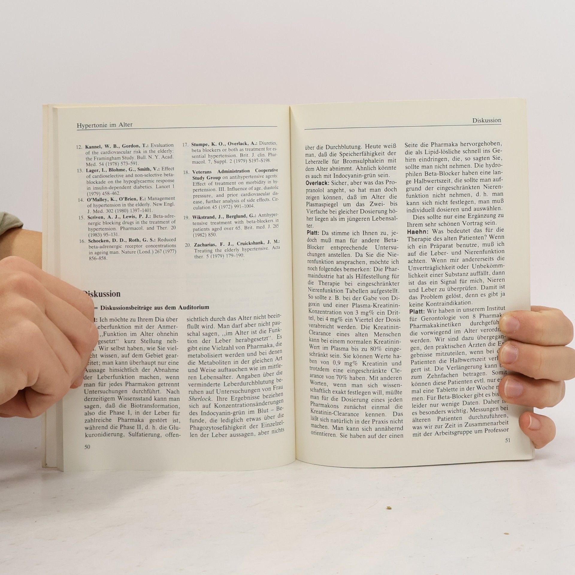Dieter Platt Beta-Blocker in der Geriatrie - Taschenbuch