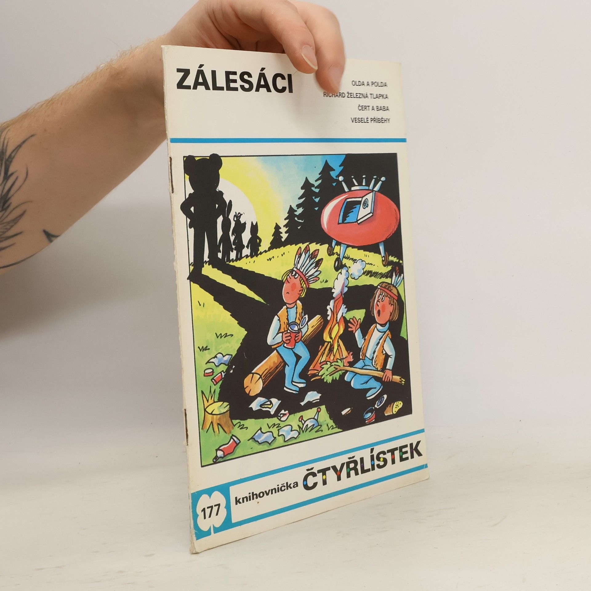 Ljuba Štíplová Čtyřlístek 177. Zálesáci