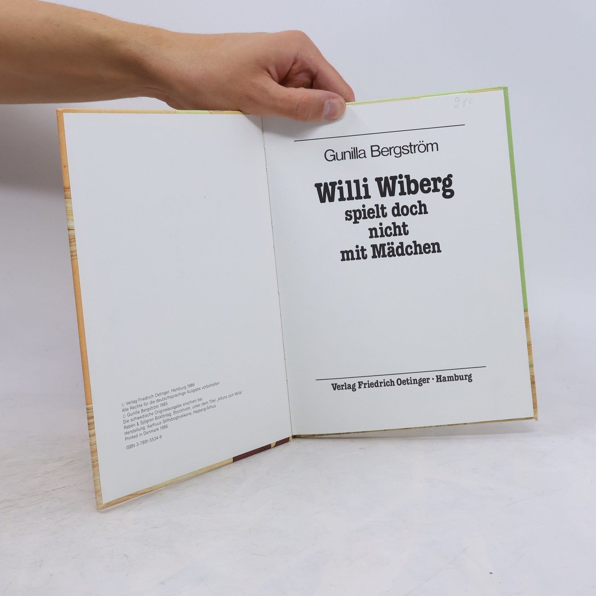 Gunilla Bergström Willi Wiberg spielt doch nicht mit Mädchen