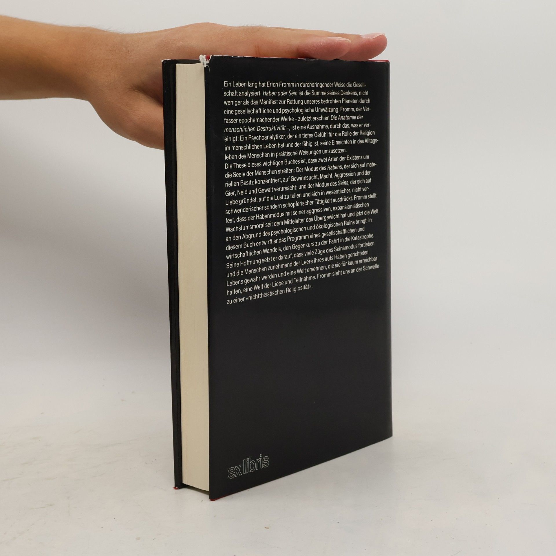 Erich Fromm Haben oder sein