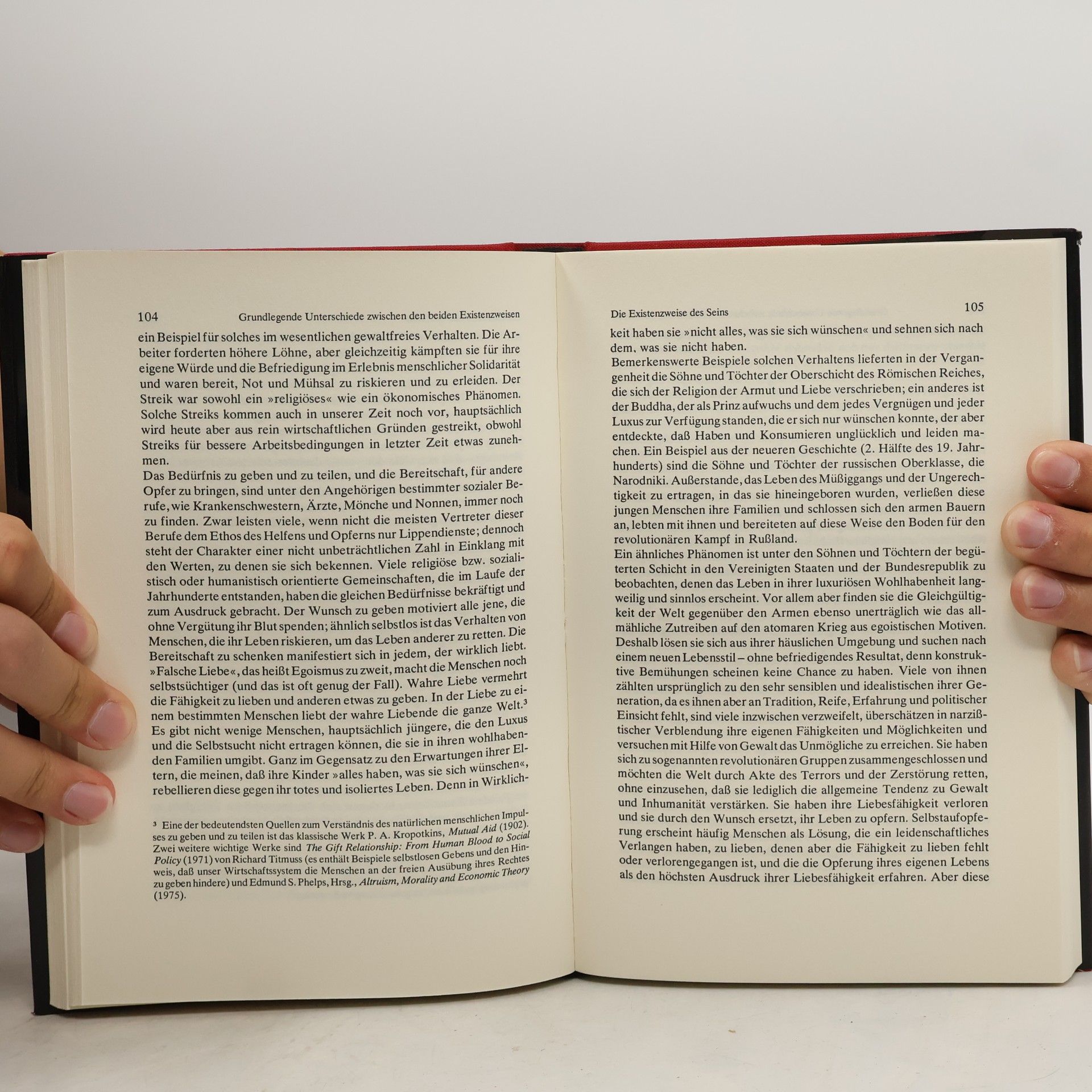 Erich Fromm Haben oder sein