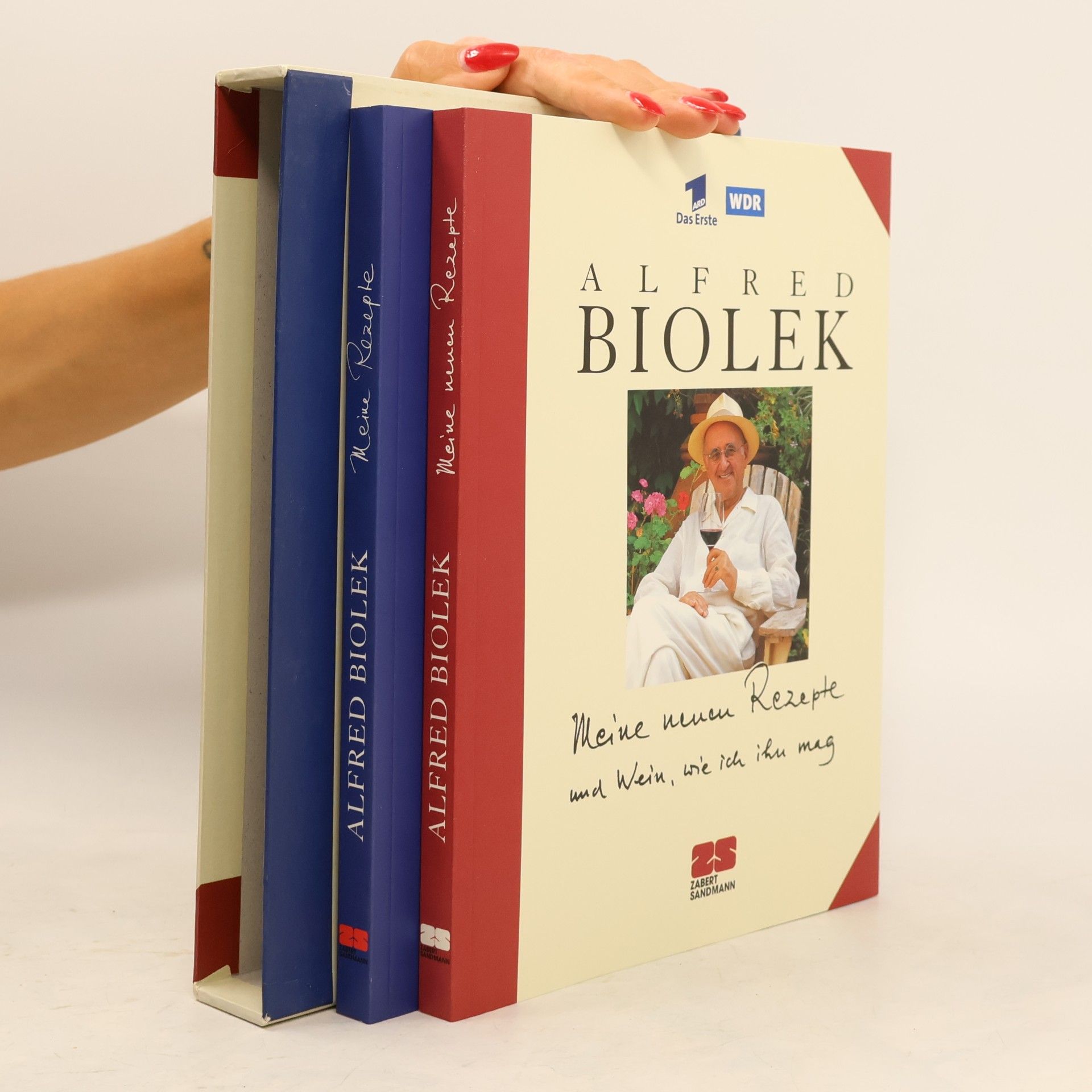 Alfred Biolek Meine Rezepte, Meine neuen Rezepte (zwei Bände in einer Box)