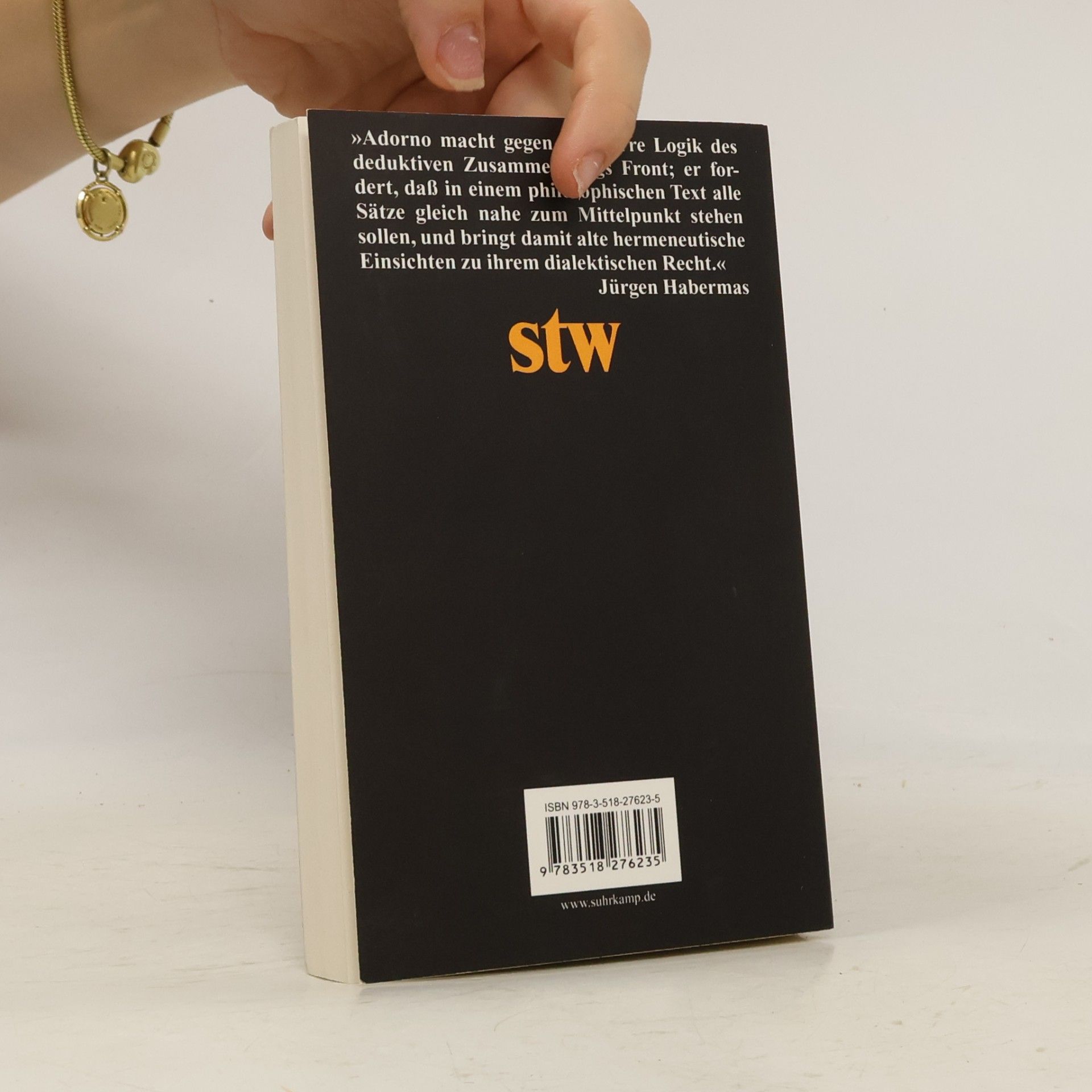 Theodor W. Adorno Philosophische Terminologie