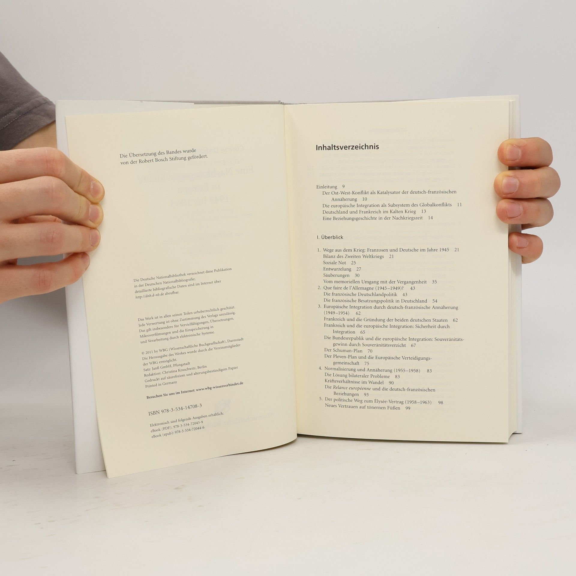 Corine Defrance WBG Deutsch-Französische Geschichte - 10: Wiederaufbau und Integration 1945-1963