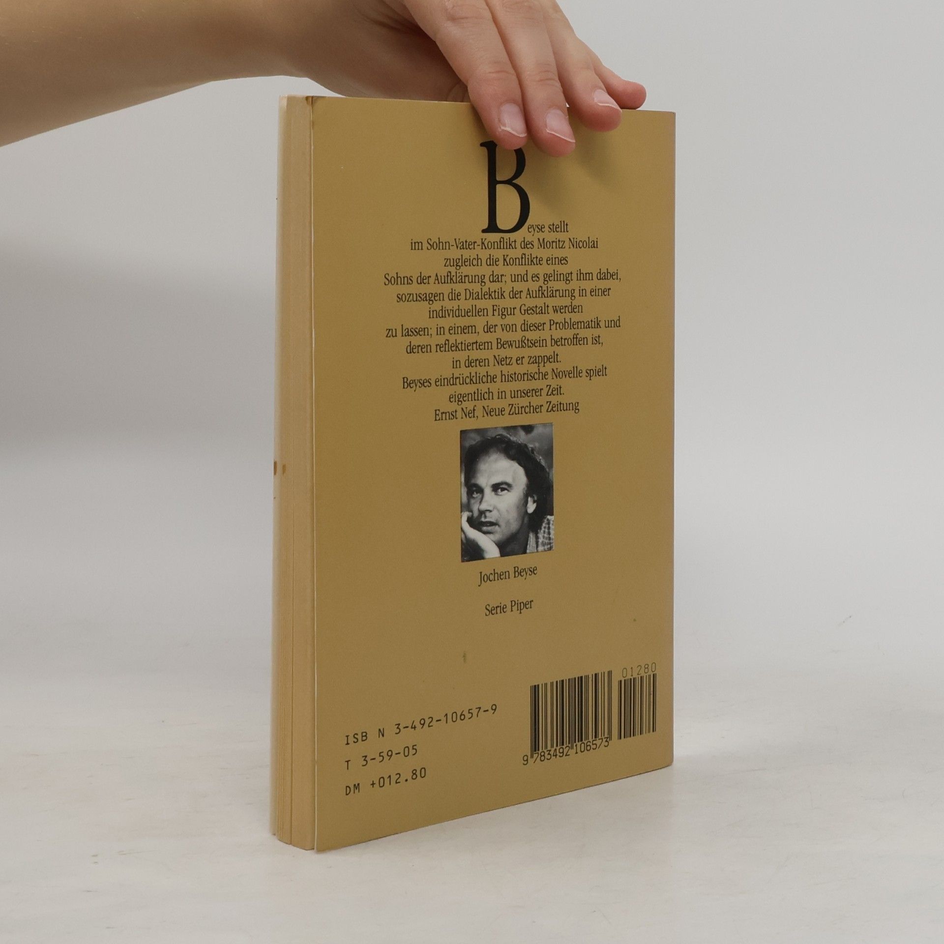 Jochen Beyse Der Aufklärungsmacher : Novelle