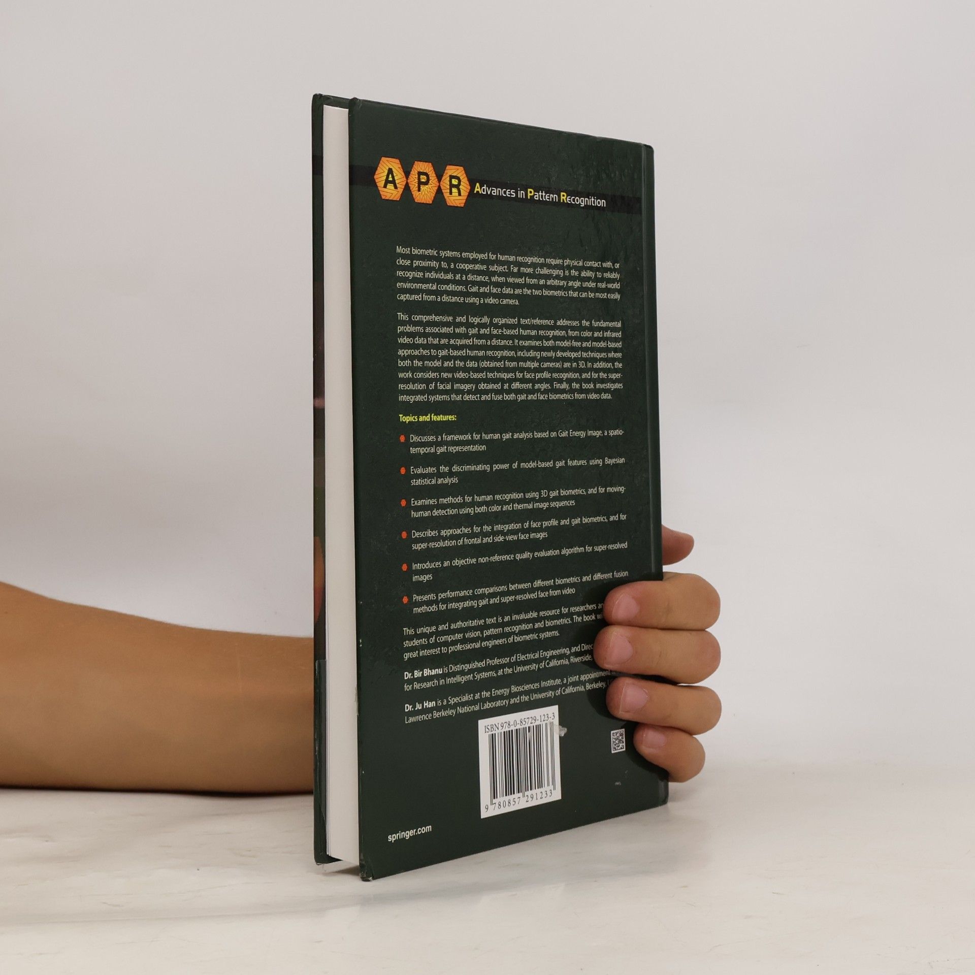 Bir Bhanu Advances in Computer Vision and Pattern Recognition: Human Recognition at a Distance in Video