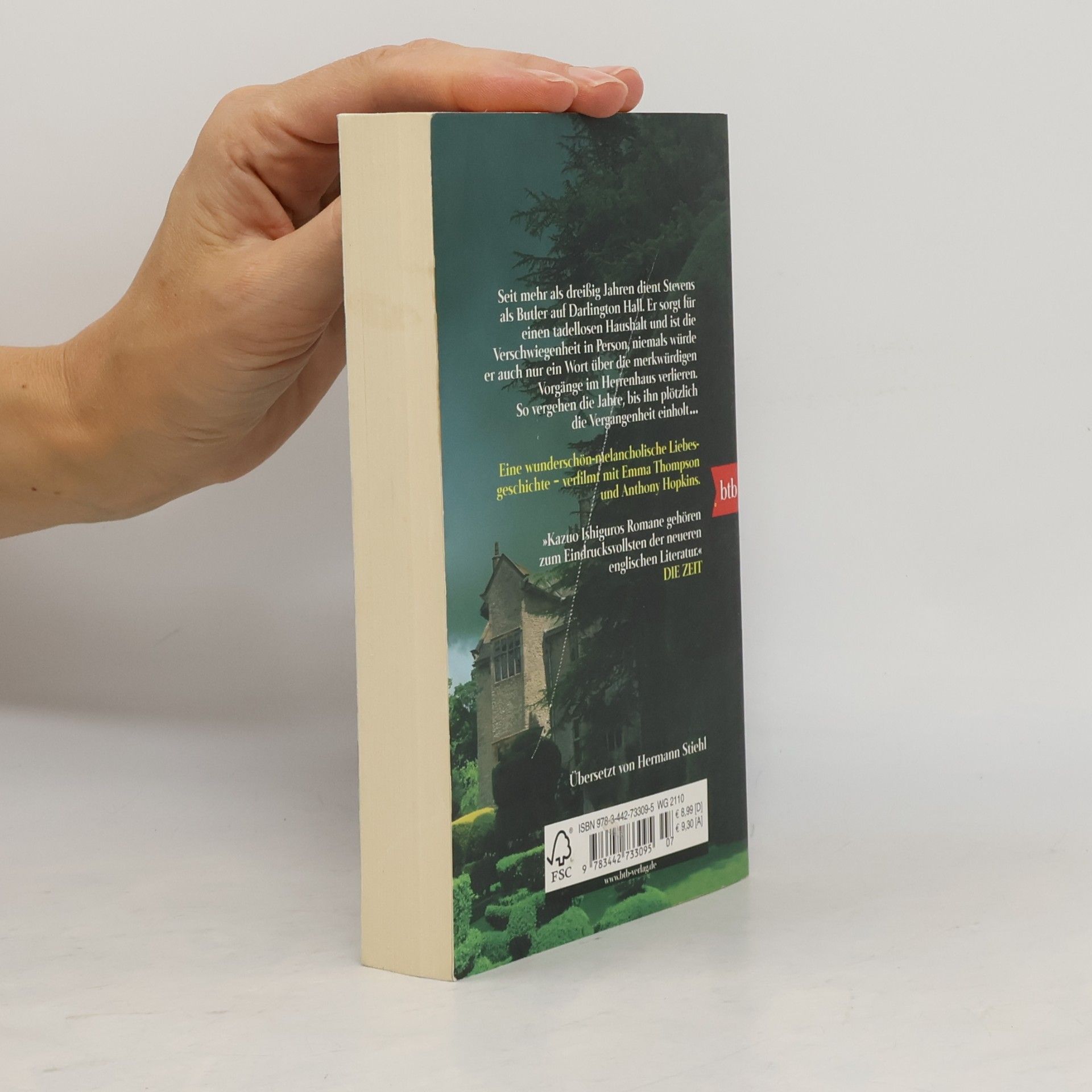 Kazuo Ishiguro Was vom Tage übrigblieb