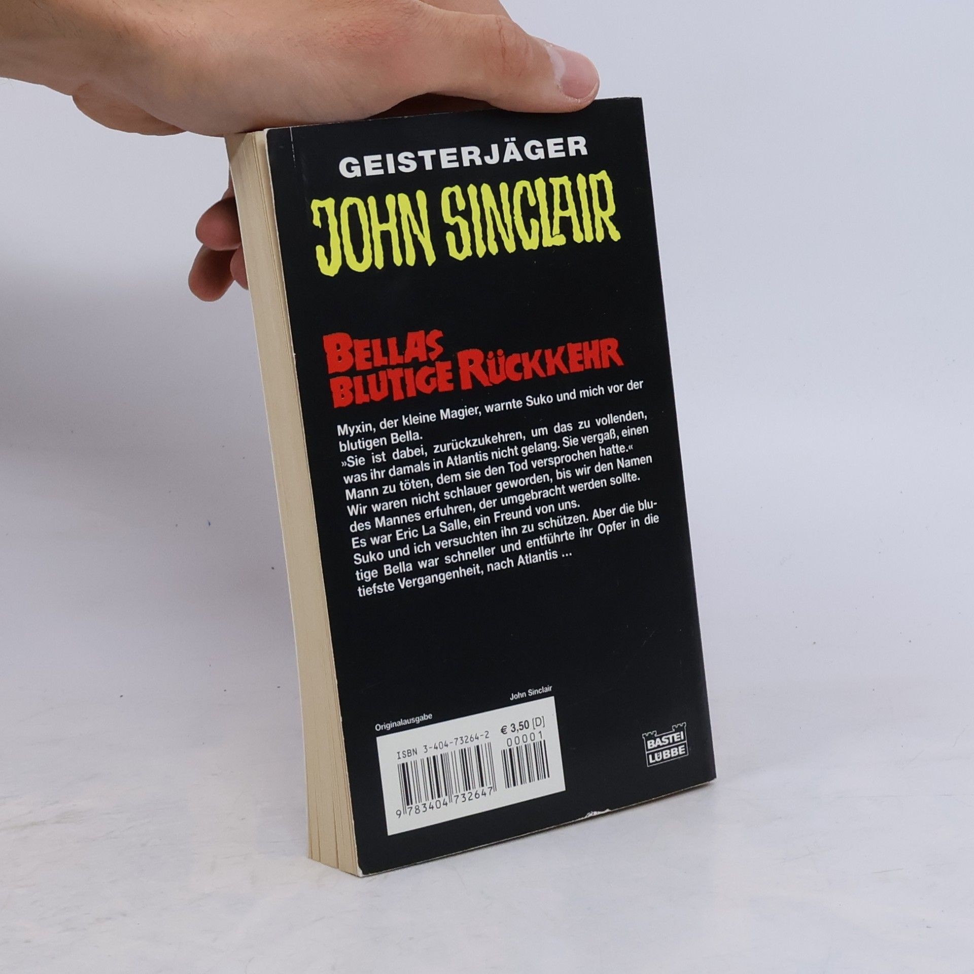Jason Dark Geisterjäger John Sinclair - 73 264: Bellas blutige Rückkehr. Horror-Roman