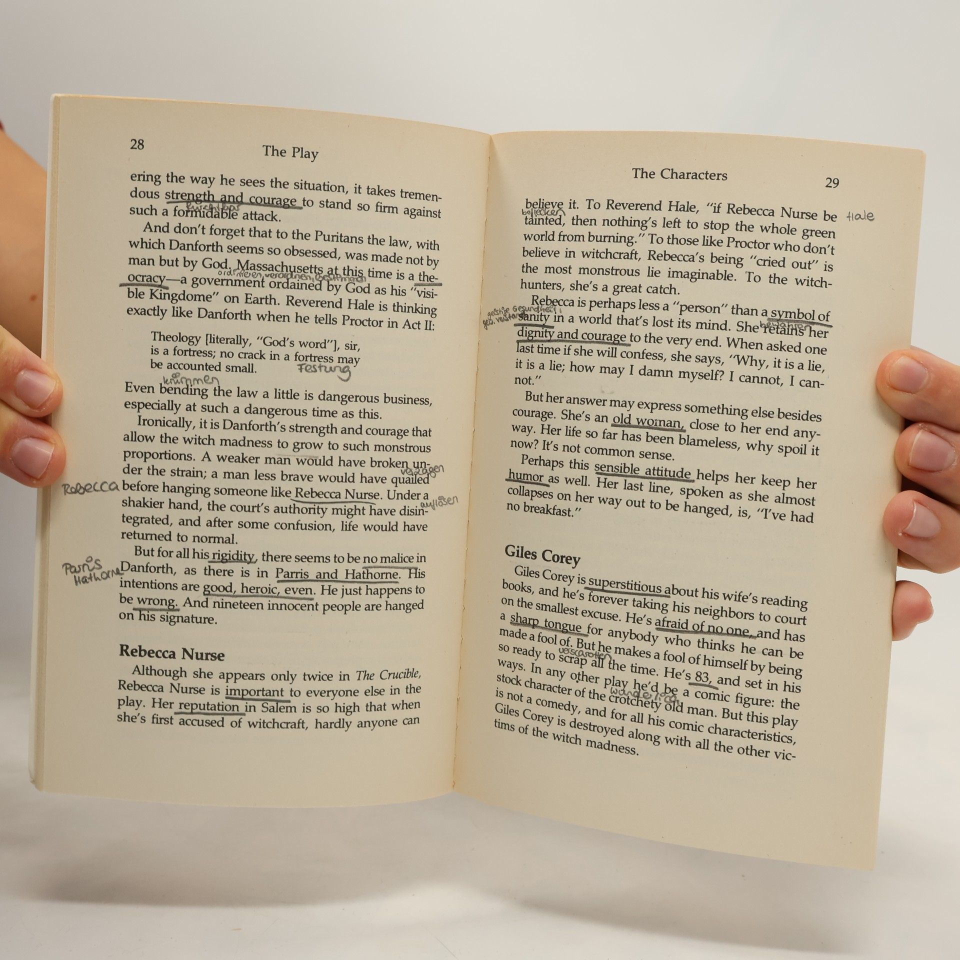 William Bly Lektürehilfen Arthur Miller, The Crucible