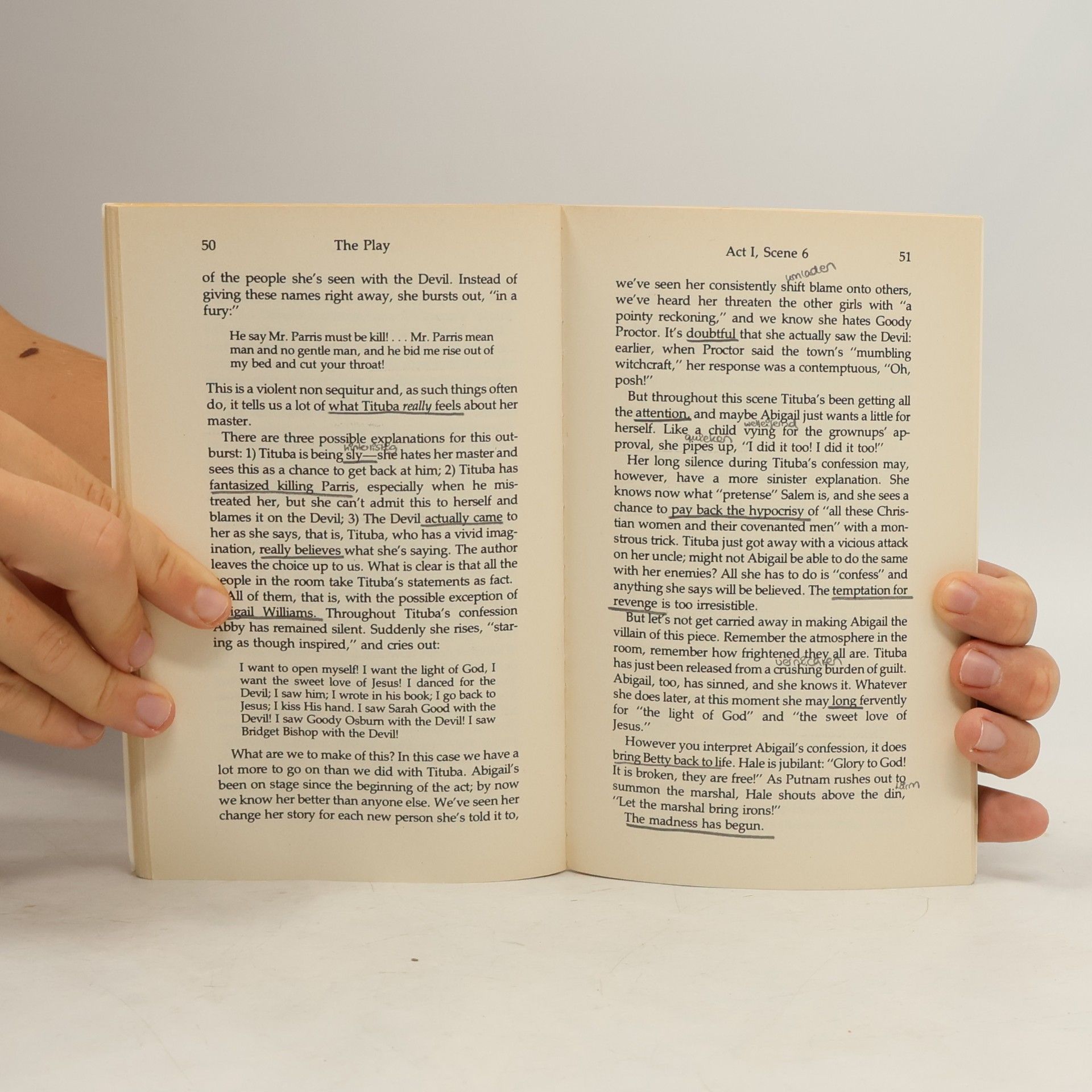 William Bly Lektürehilfen Arthur Miller, The Crucible