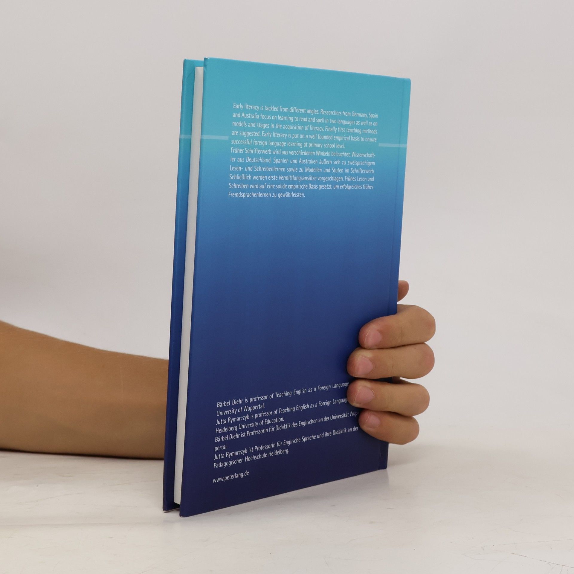 Bärbel Diehr Inquiries in Language Learning / Forschungen zu Psycholinguistik und Fremdsprachendidaktik - 1: Researching Literacy in a Foreign Language among Primary School Learners - Forschung zum Schrifterwerb in der Fremdsprache bei Grundschülern