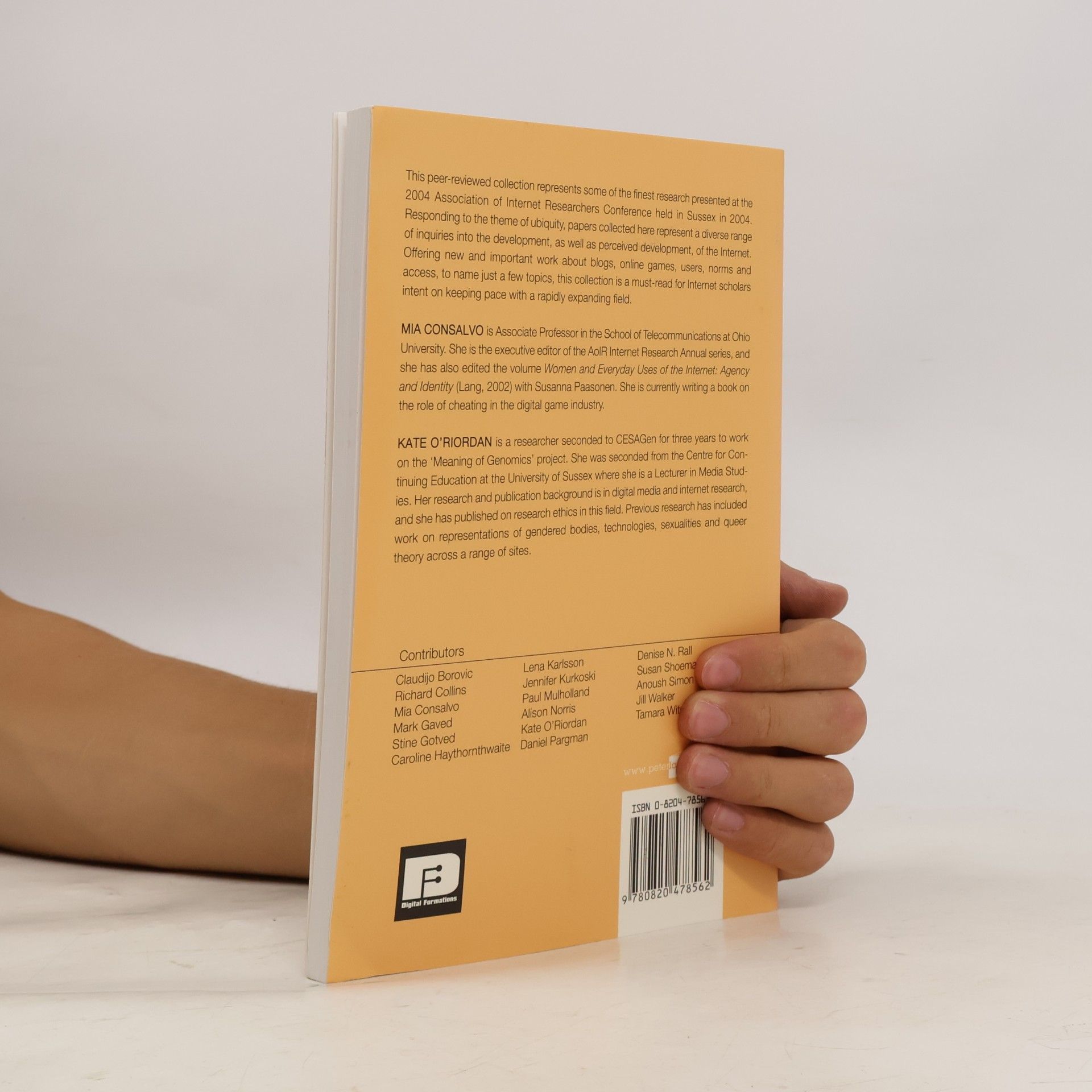 Mia Consalvo Internet Research Annual