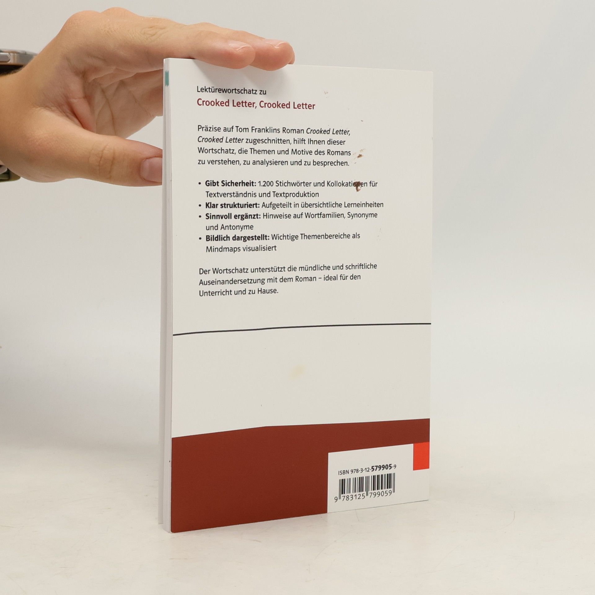 Lena Missel Lektürewortschatz zu Crooked letter, crooked letter