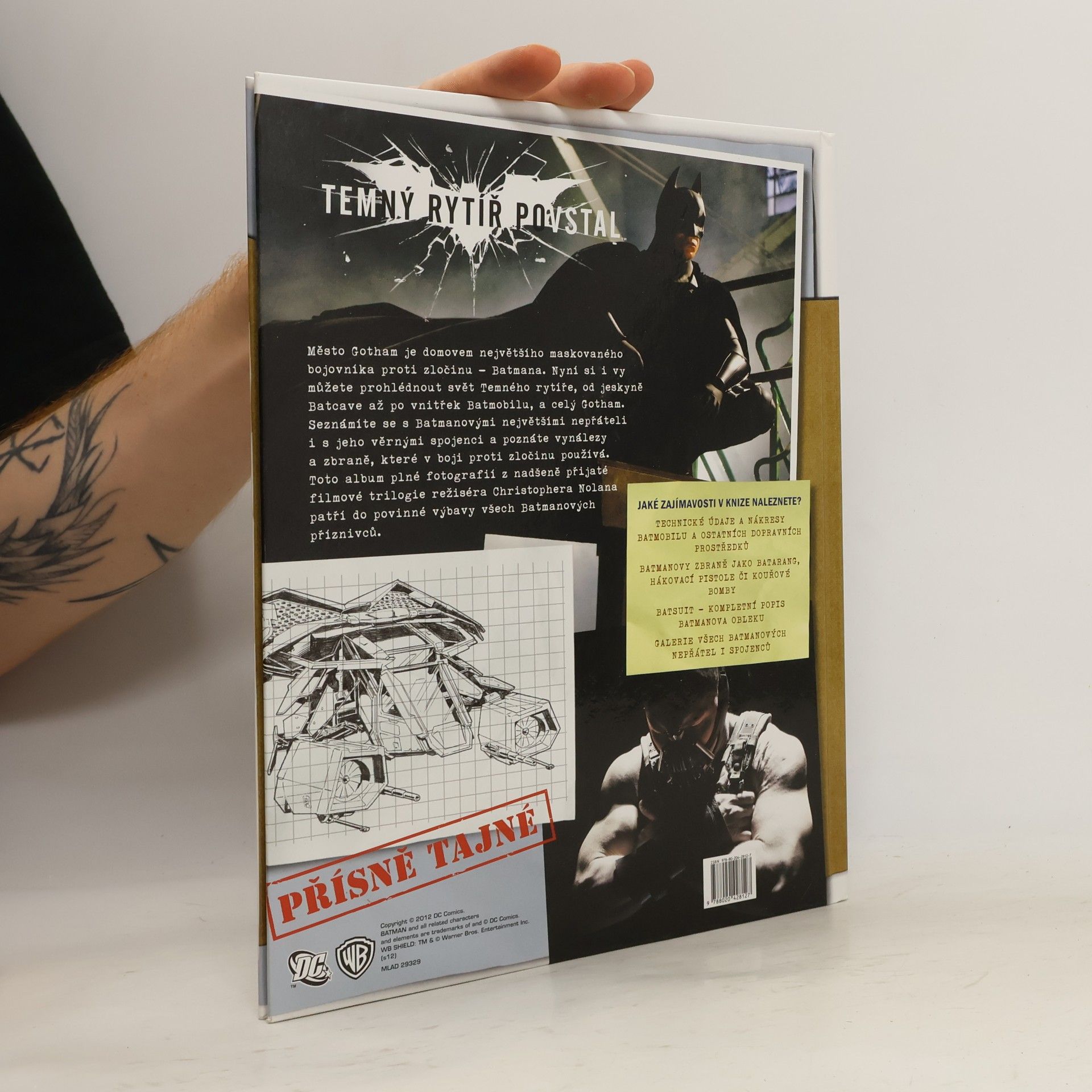 Brandon T. Snider Temný rytíř povstal. Tajná akta. Filmové album