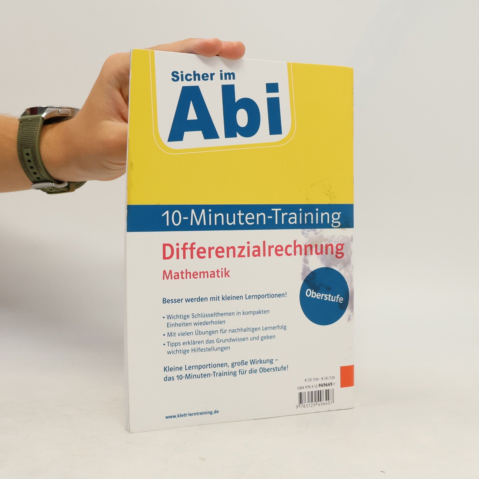 Autorenkollektiv Sicher im Abi 10-Minuten-Training Oberstufe Mathematik Differenzialrechnung