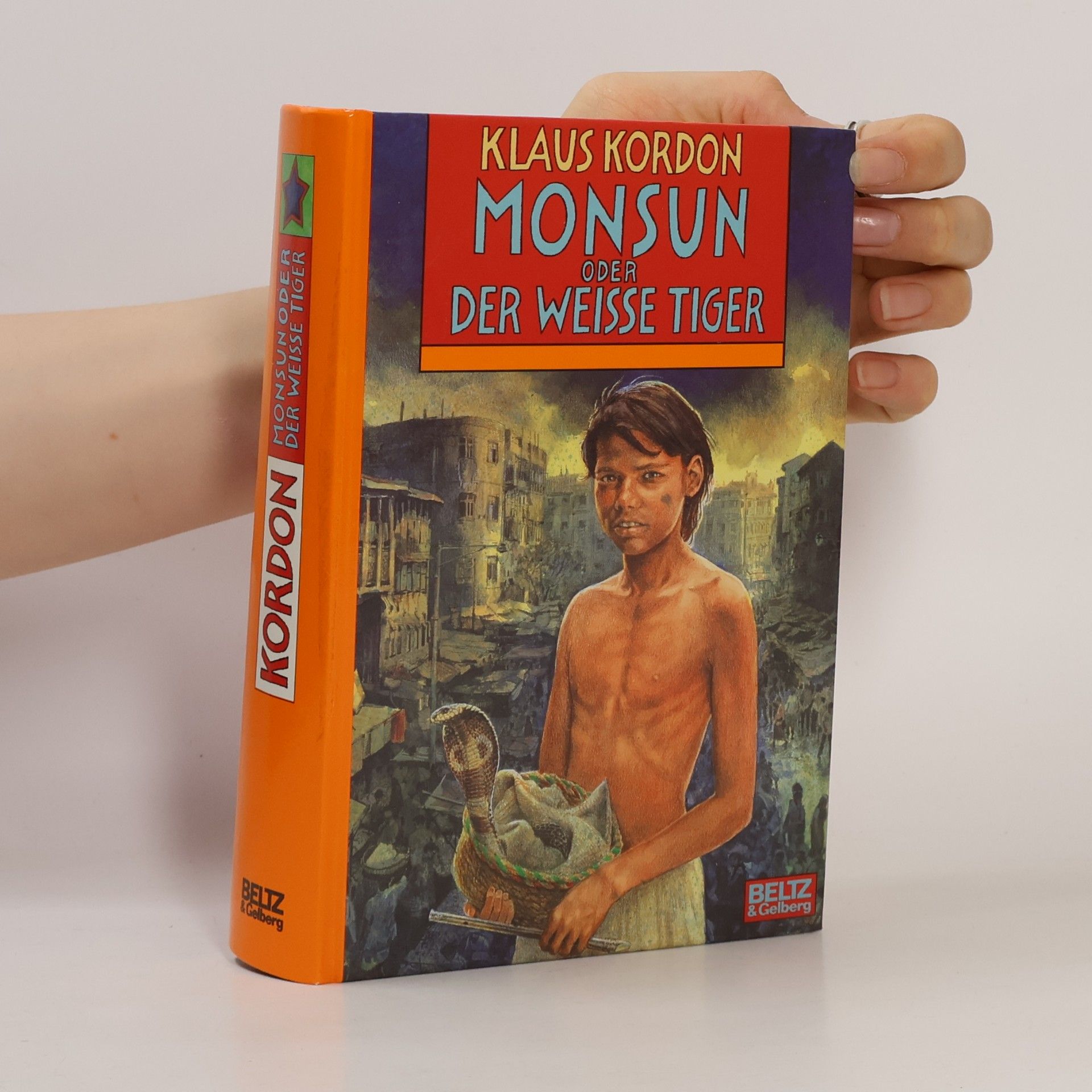 Klaus Kordon Monsun oder der weisse Tiger