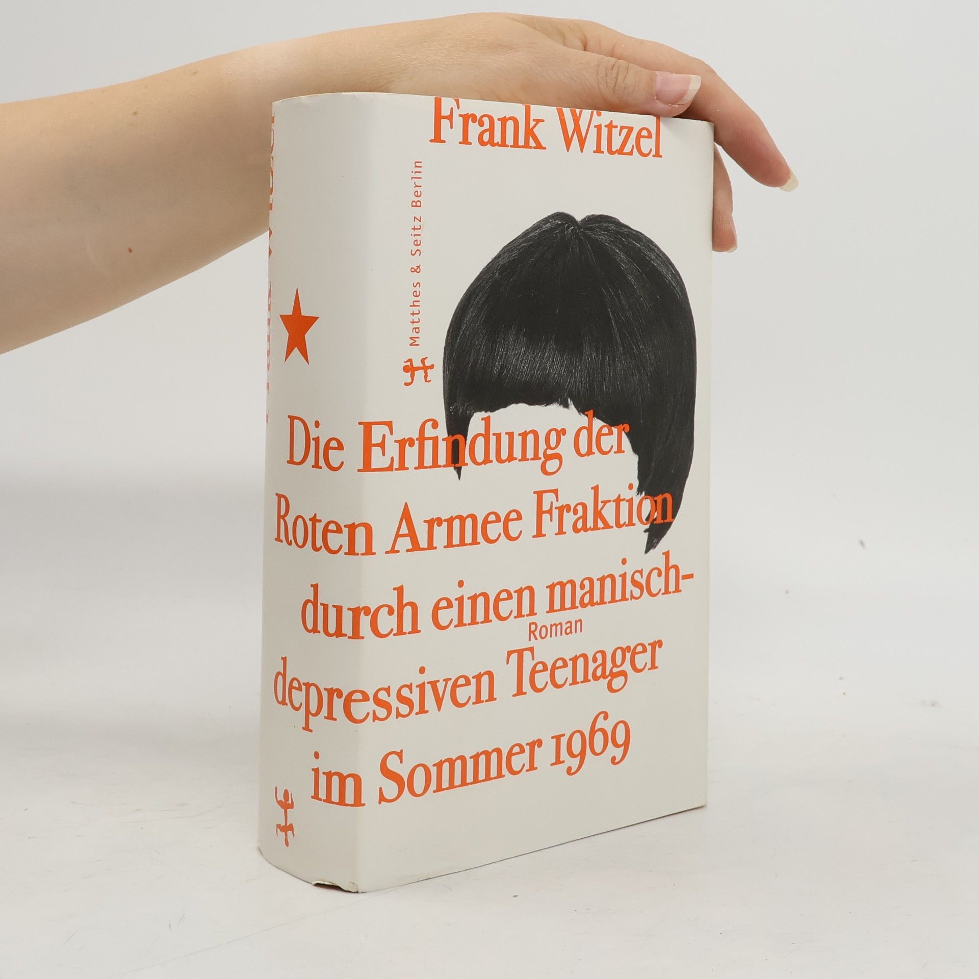 Frank Witzel Die Erfindung der Roten Armee Fraktion durch einen manisch-depressiven Teenager im Sommer 1969