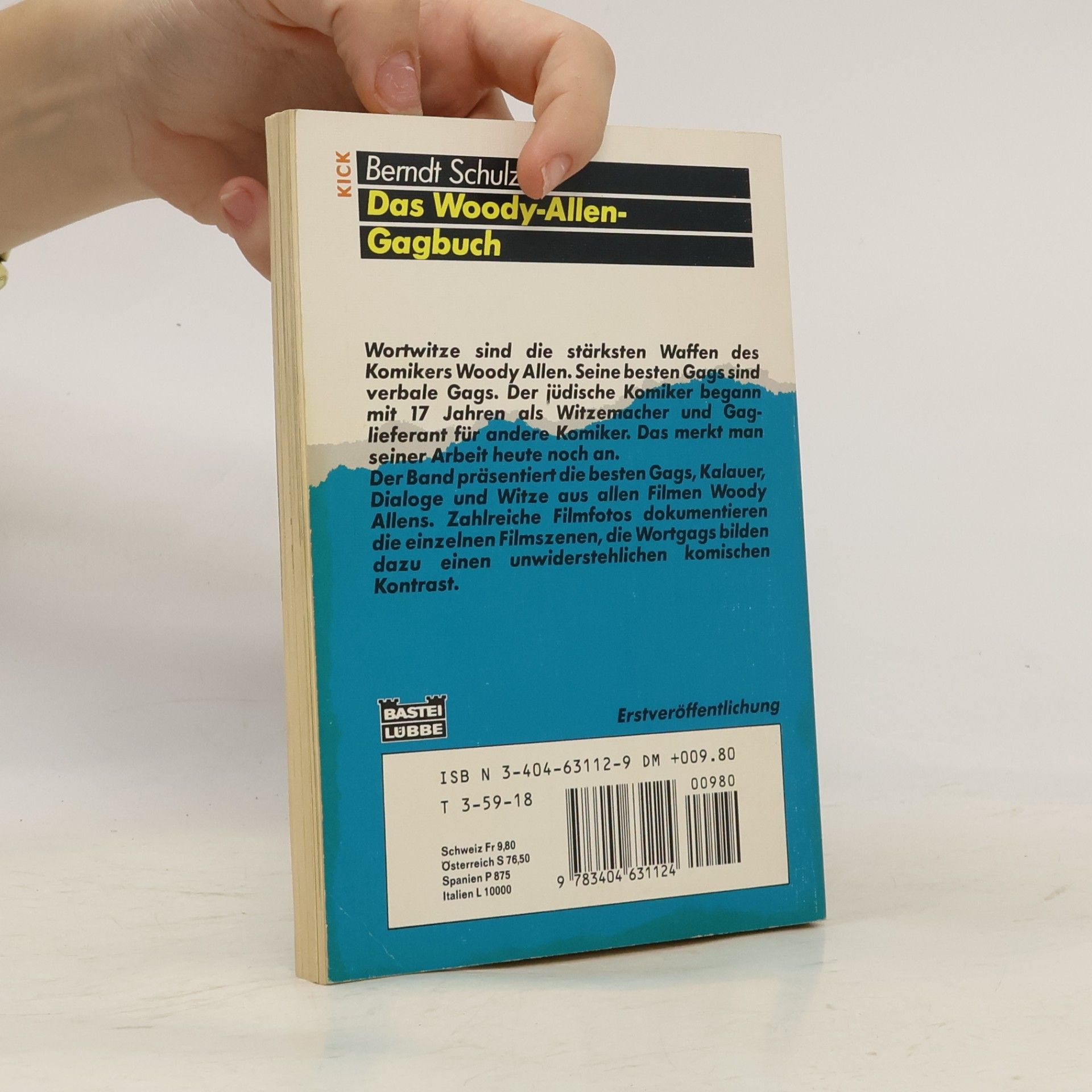 Berndt Schulz KICK: Das Woody-Allen-Gagbuch