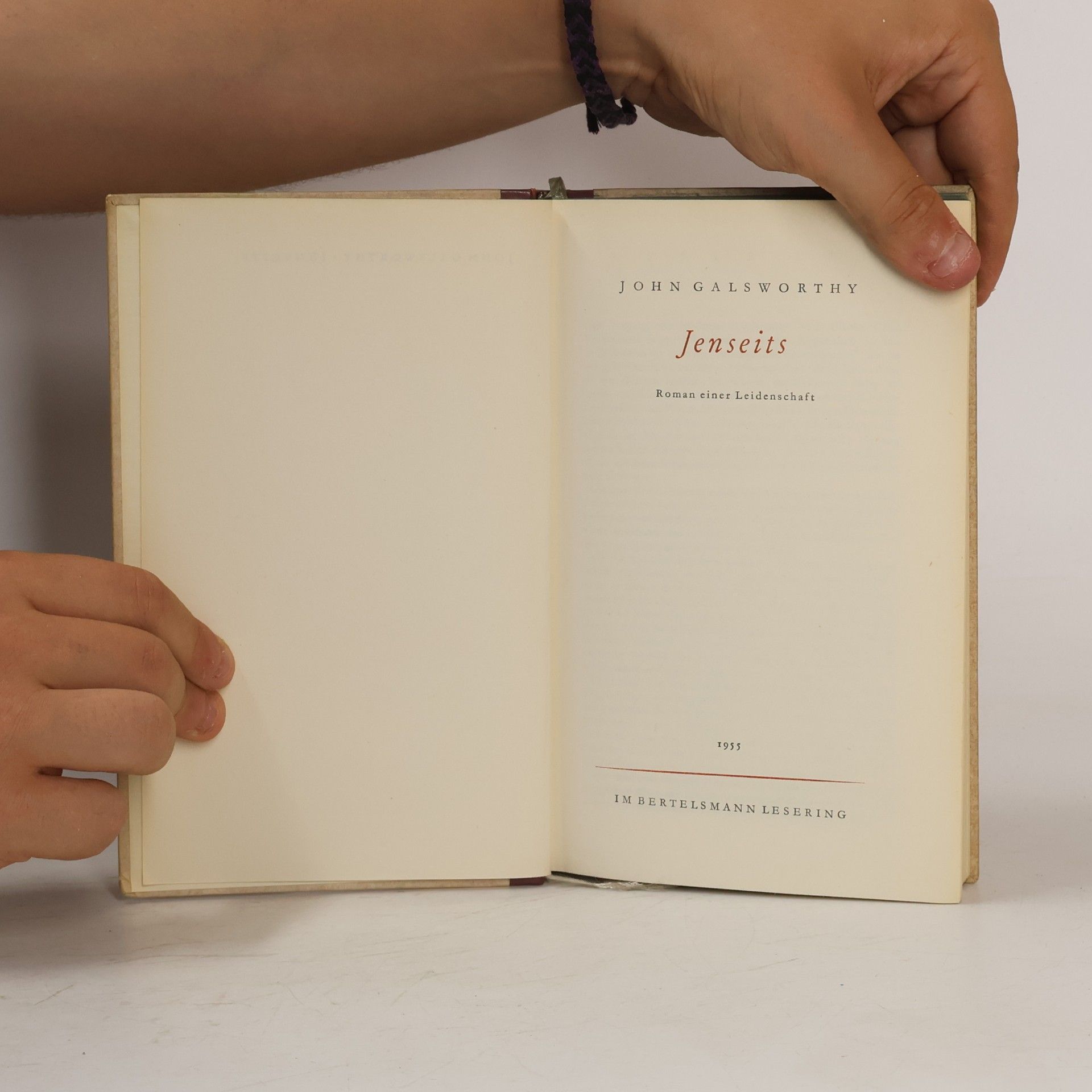 John Galsworthy Jenseits