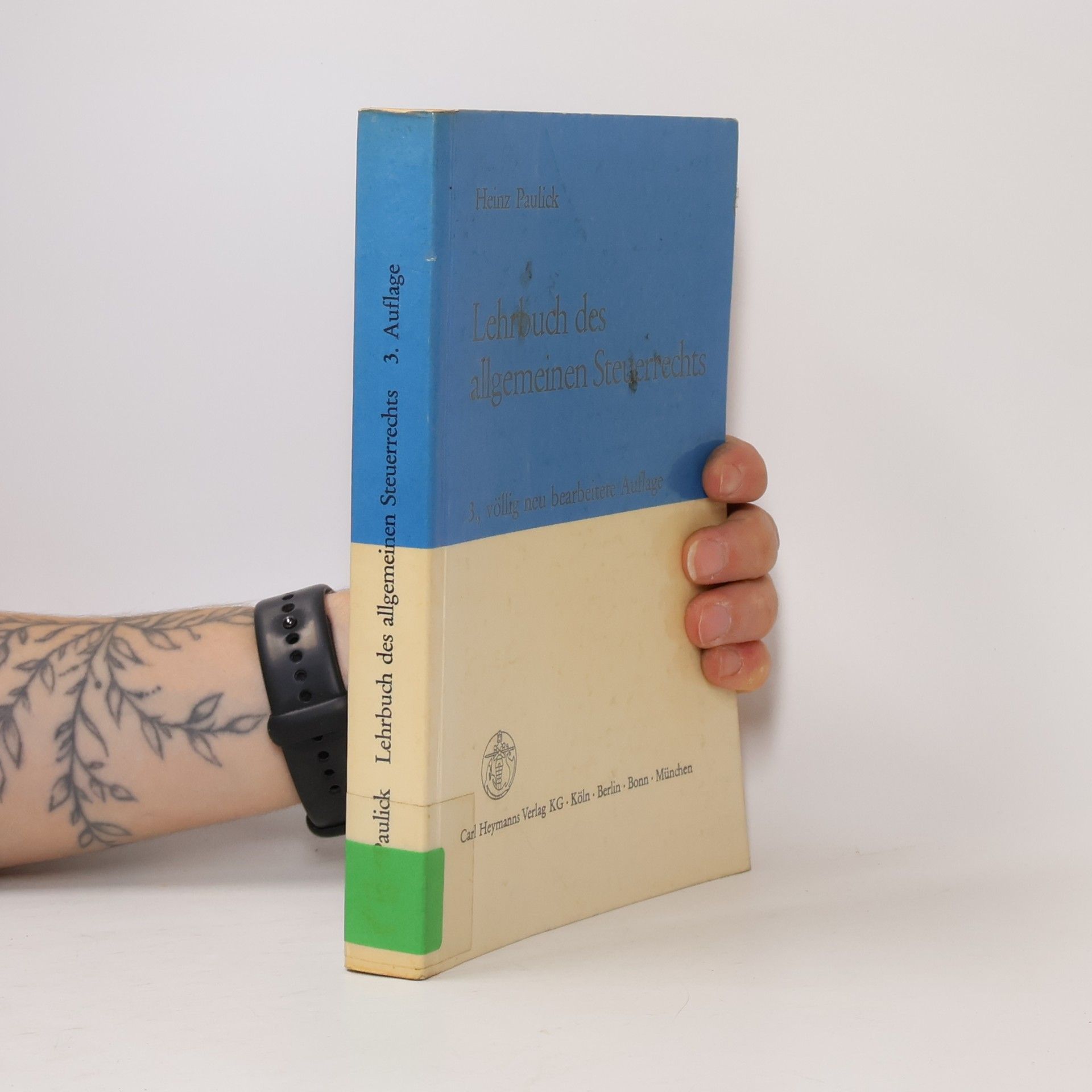 Heinz Paulick Lehrbuch des allgemeinen Steuerrechts