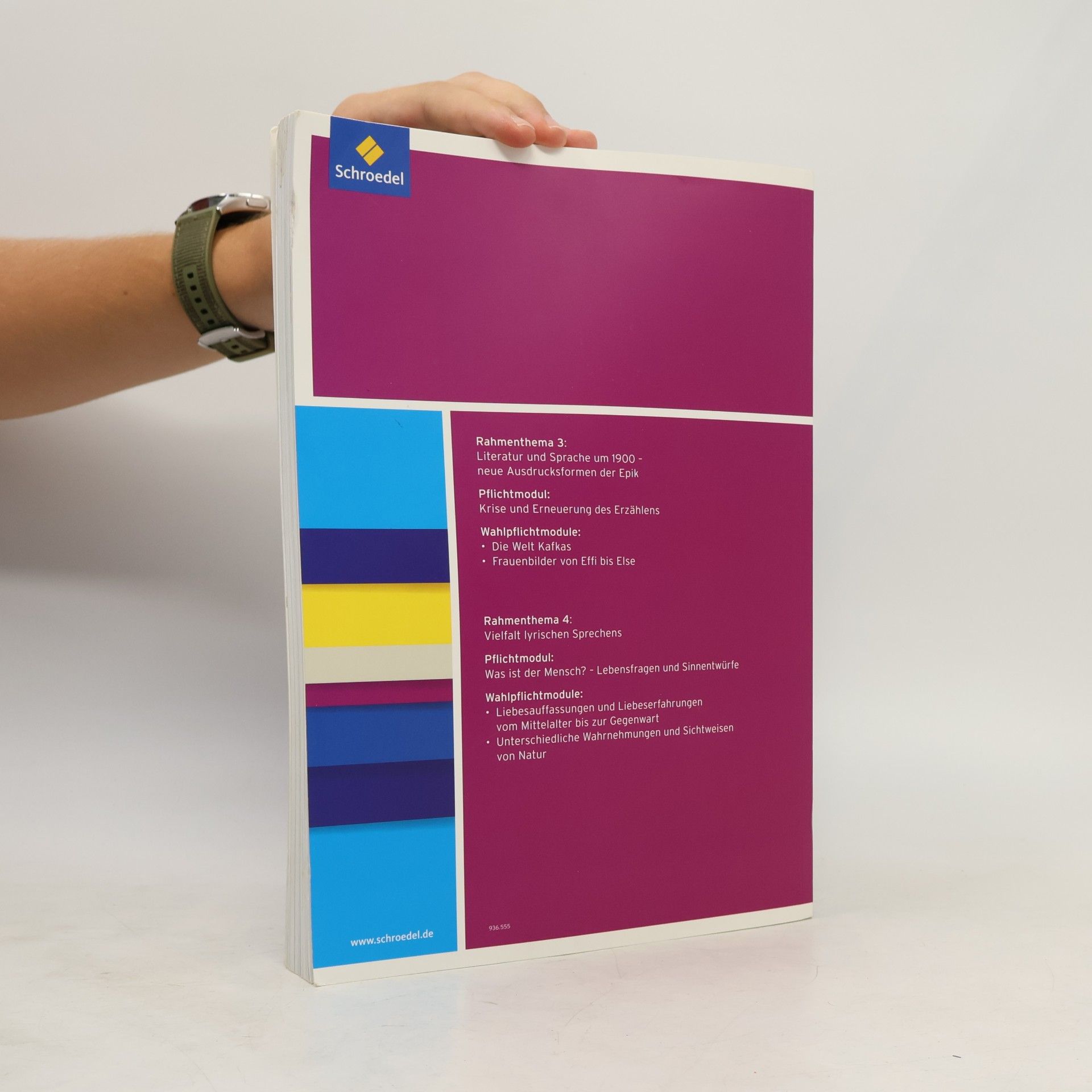 Jan Janssen Bakker Schroedel Abitur: Rahmenthemen 3 und 4 - 2: Literatur und Sprache um 1900, Vielfalt lyrischen Sprechens - Abitur 2018 Deutsch - Schülerarbeitsbuch