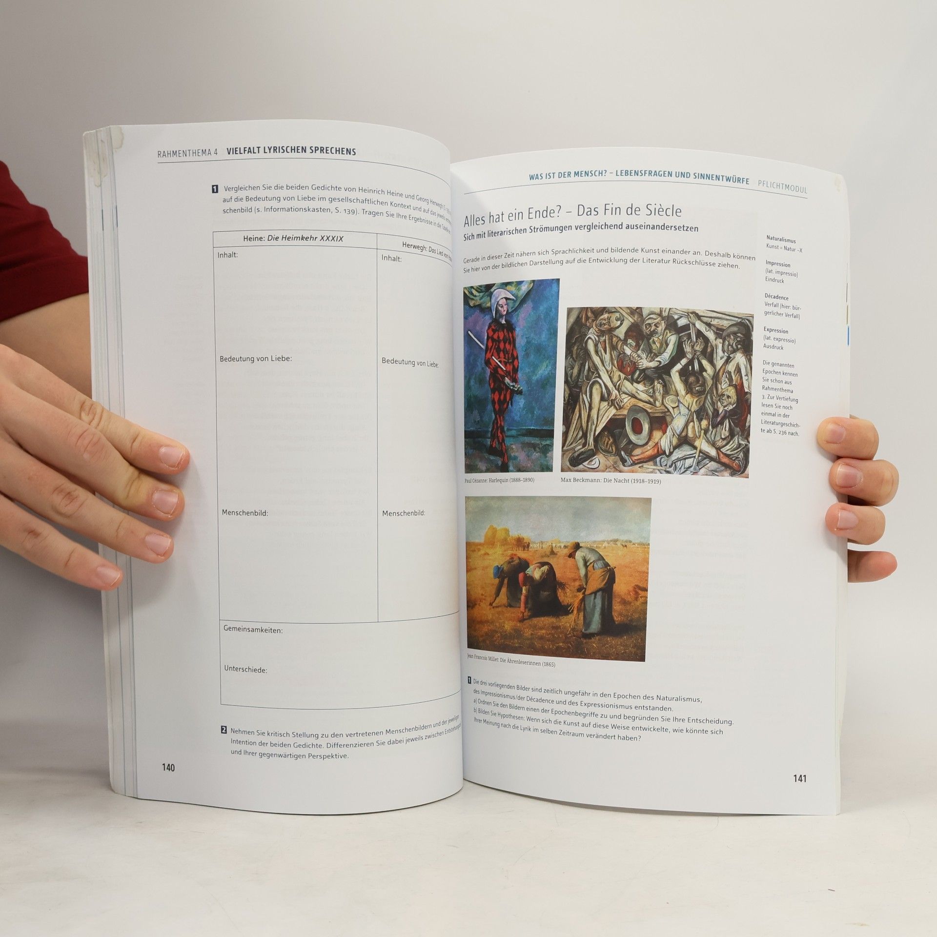 Jan Janssen Bakker Schroedel Abitur: Rahmenthemen 3 und 4 - 2: Literatur und Sprache um 1900, Vielfalt lyrischen Sprechens - Abitur 2018 Deutsch - Schülerarbeitsbuch