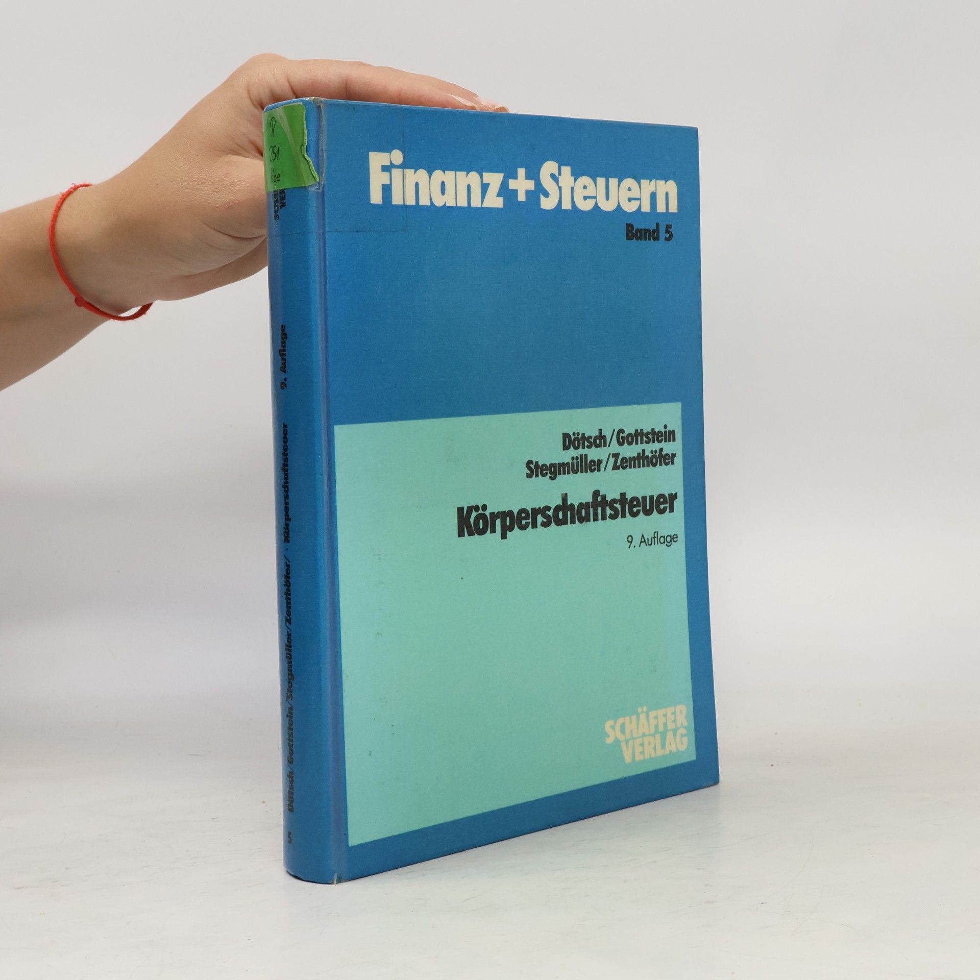 Hubert Stegmüller Körperschaftsteuer - 9. Auflage