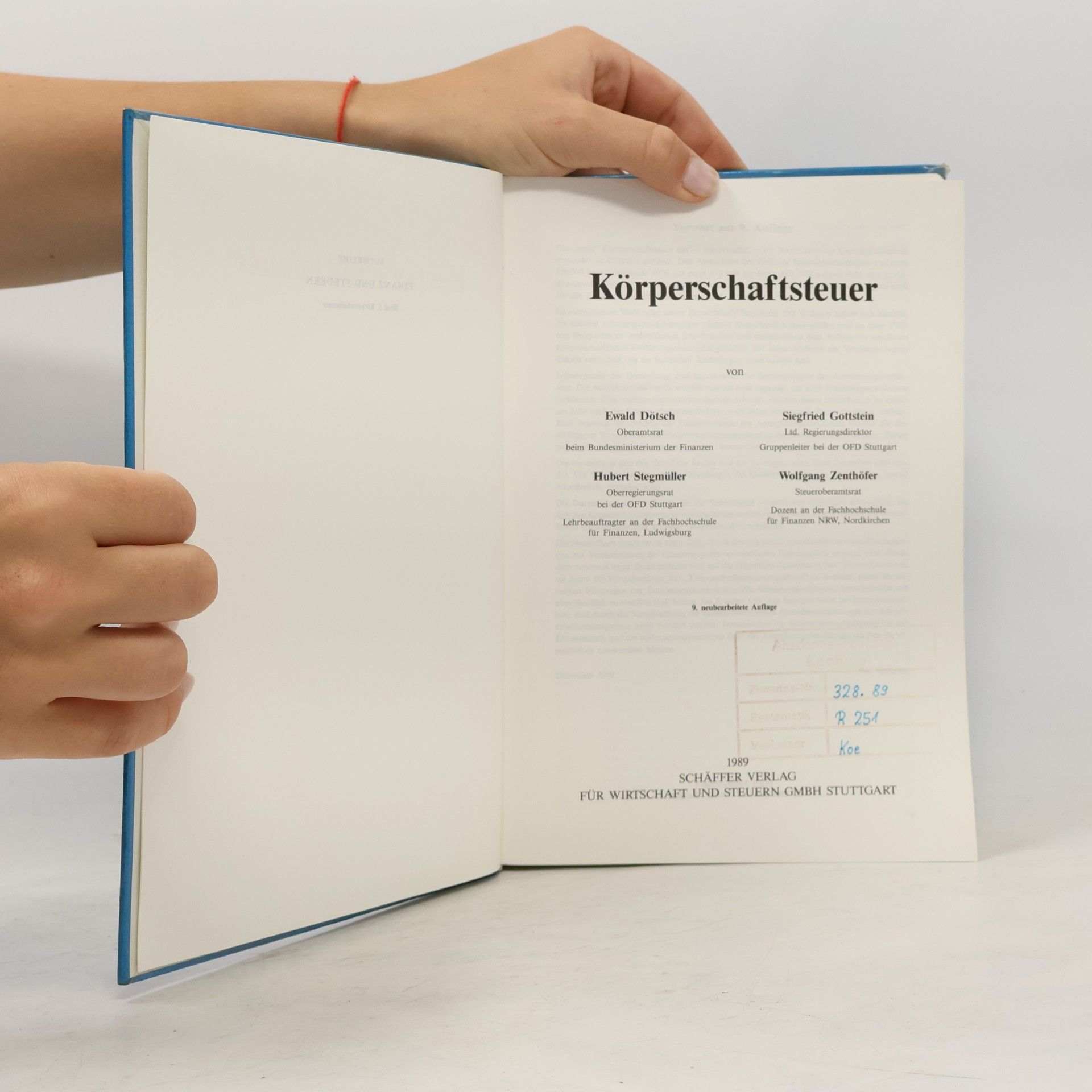 Ewald Dötsch Körperschaftsteuer - 9. Auflage