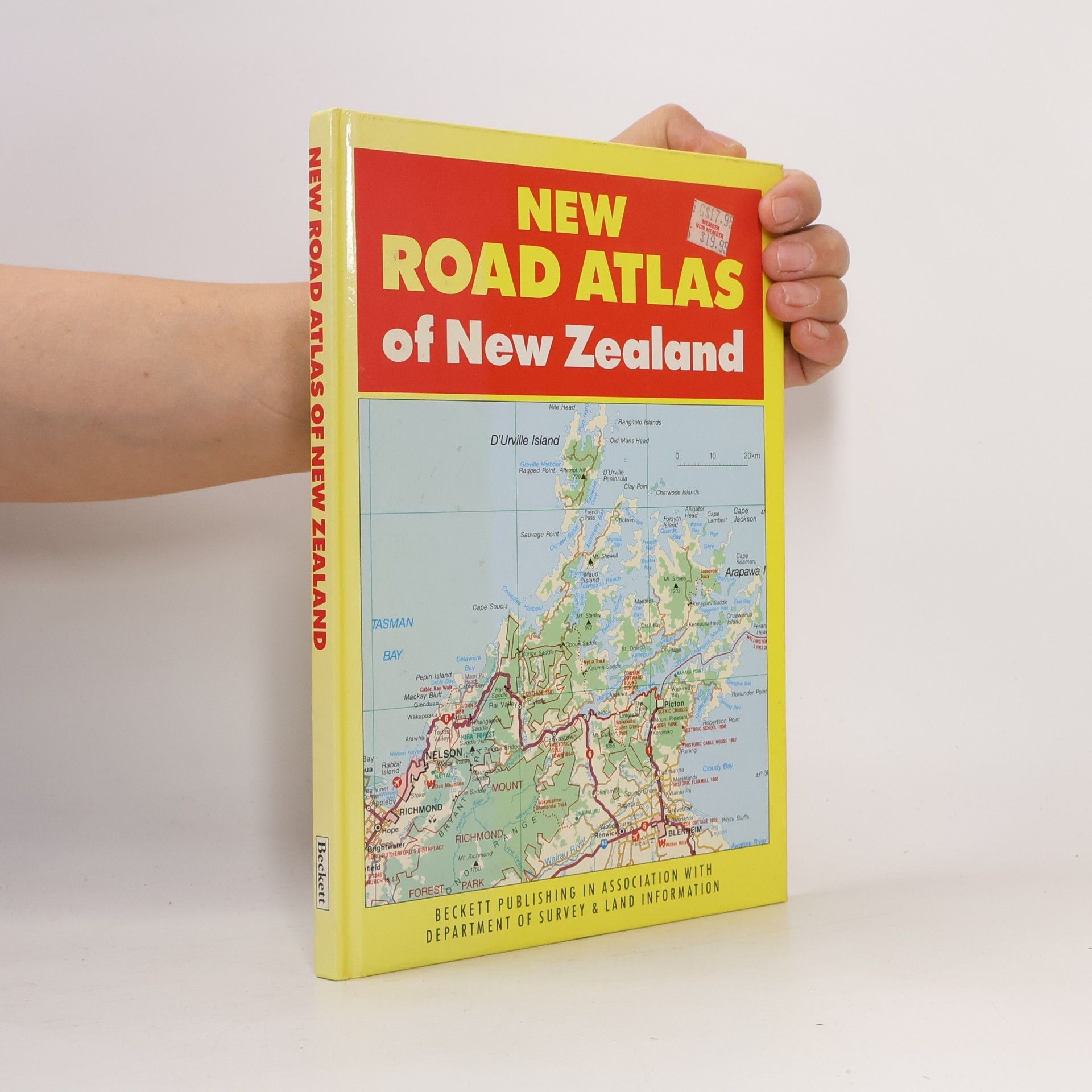Unknown Author New Road Atlas of New Zealand