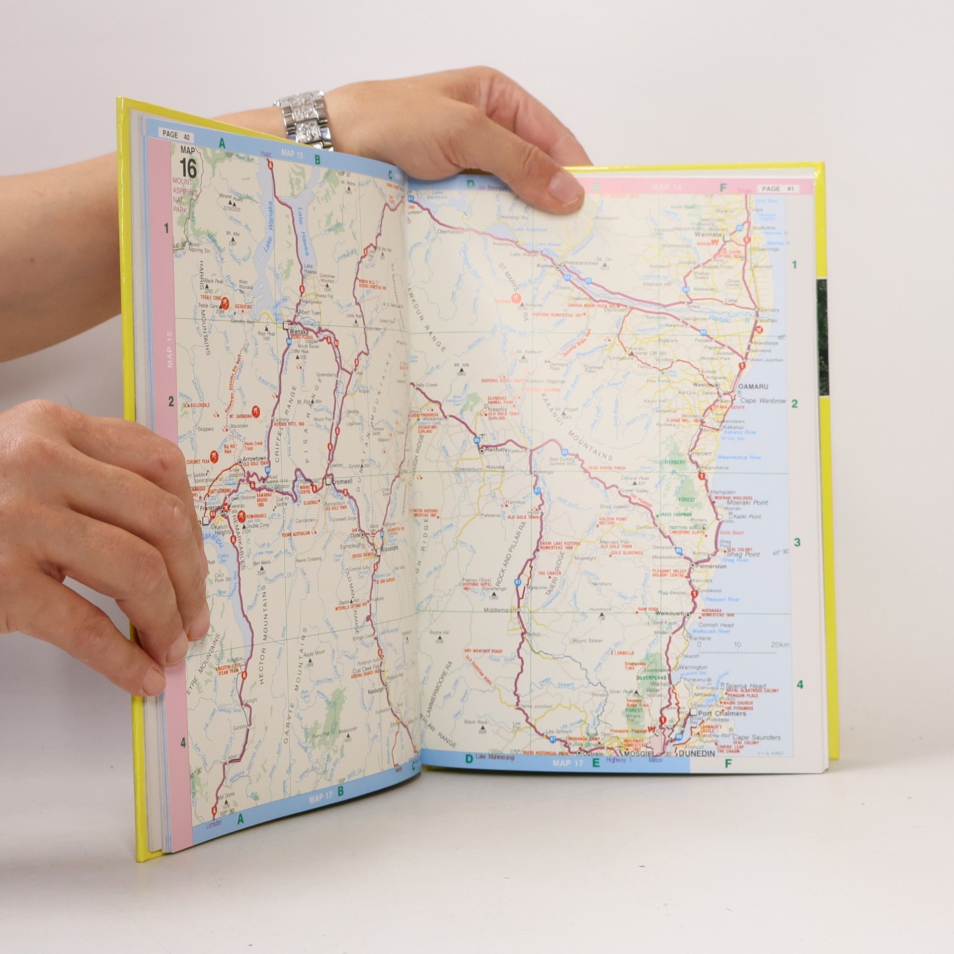 Unknown Author New Road Atlas of New Zealand