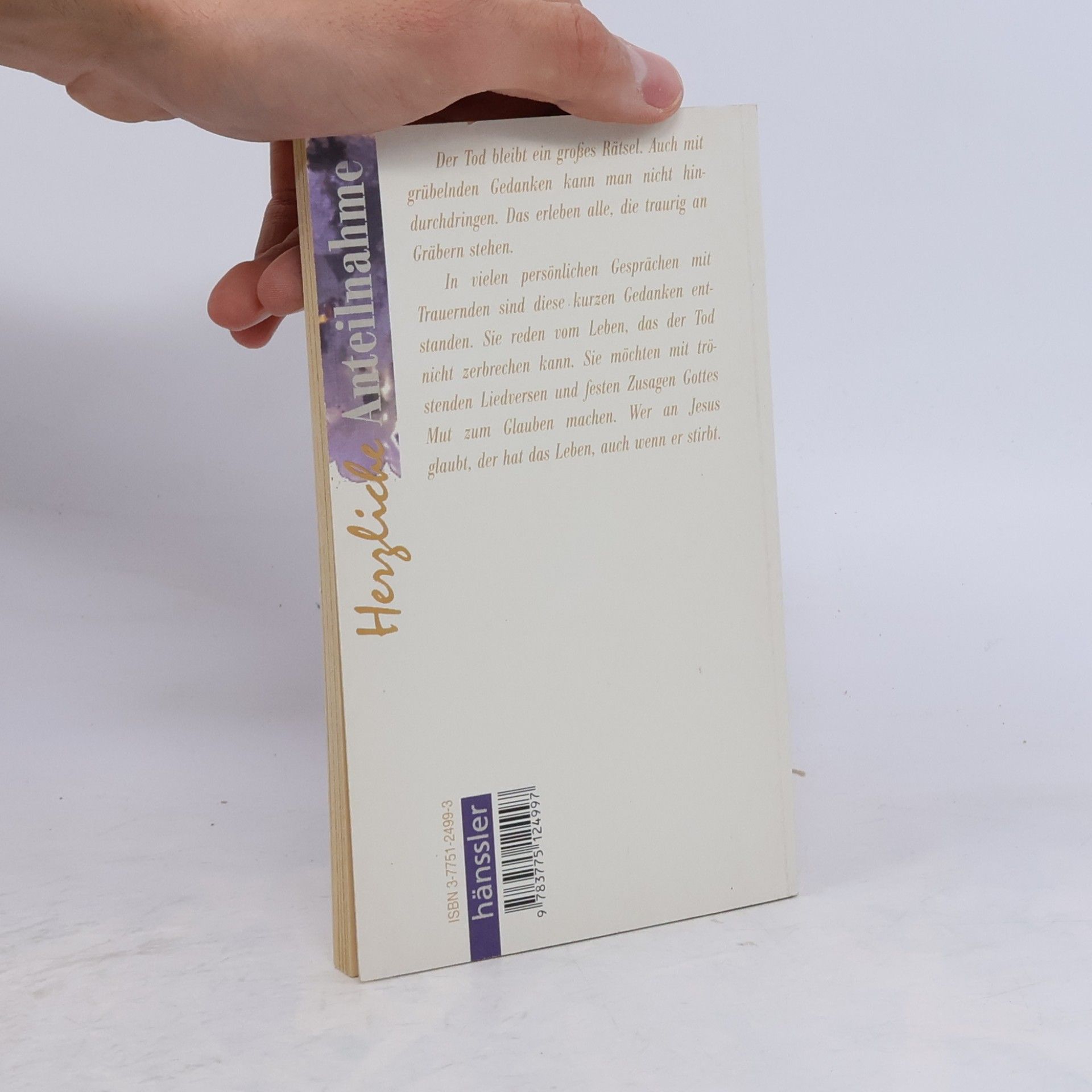 Beate Scheffbuch ... und wird abwischen alle Tränen