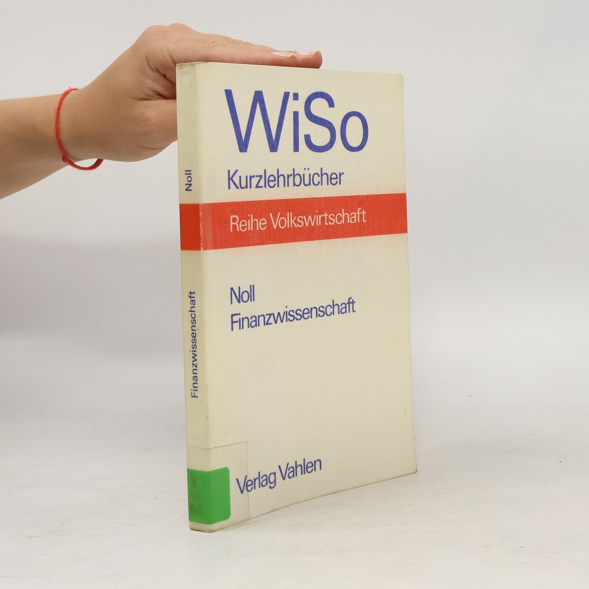 Werner Noll Finanzwissenschaft