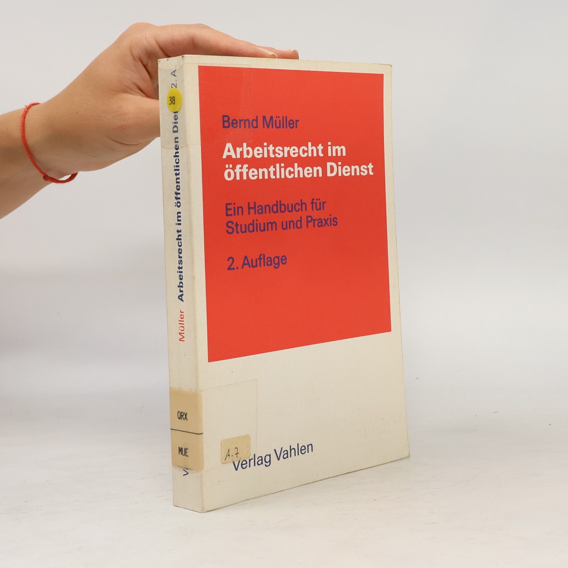 Bernd Müller Arbeitsrecht im öffentlichen Dienst