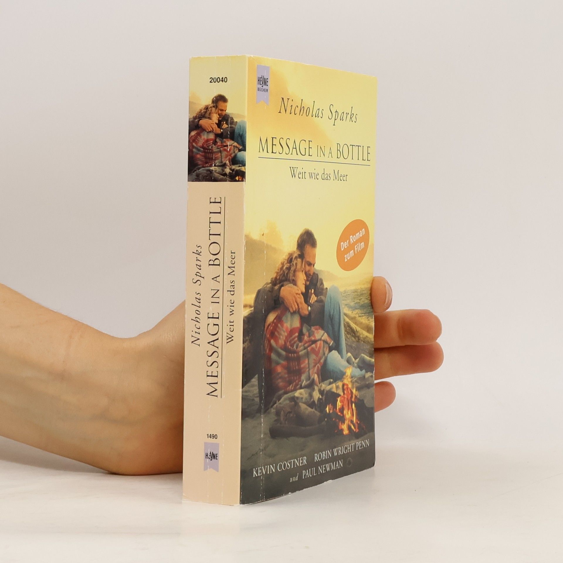 Nicholas Sparks Message in a Bottle. Weit wie das Meer