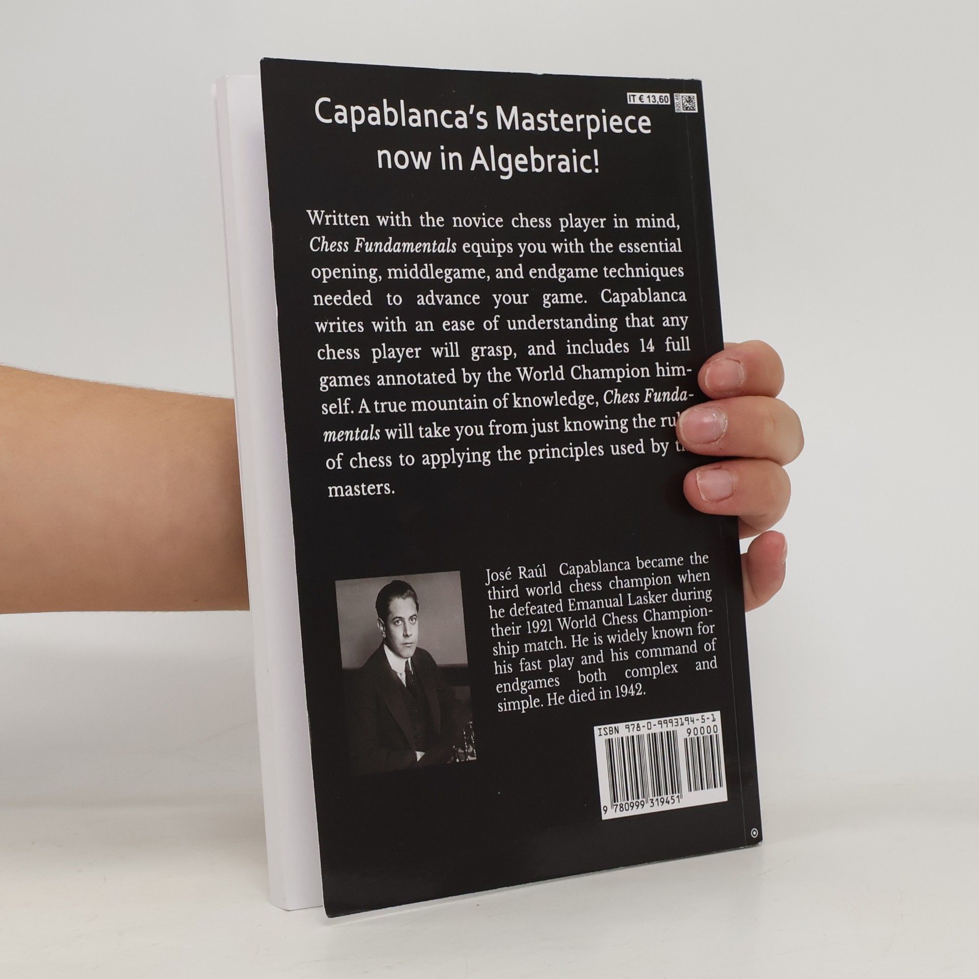 José Raúl Capablanca Chess Fundamentals