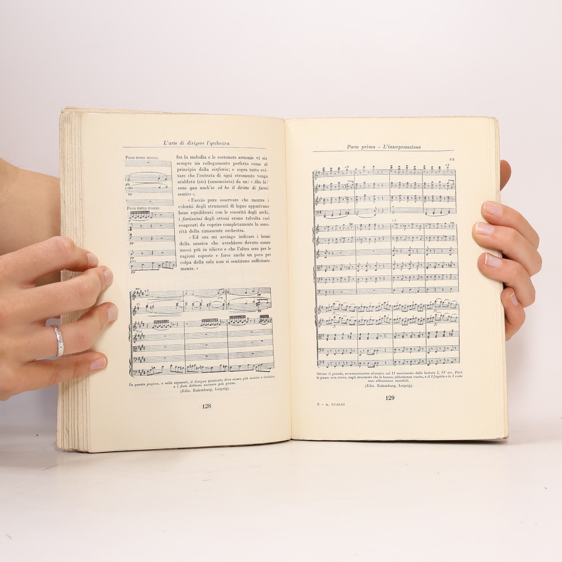 Adriano Lualdi L'arte di dirigere l'orchestra